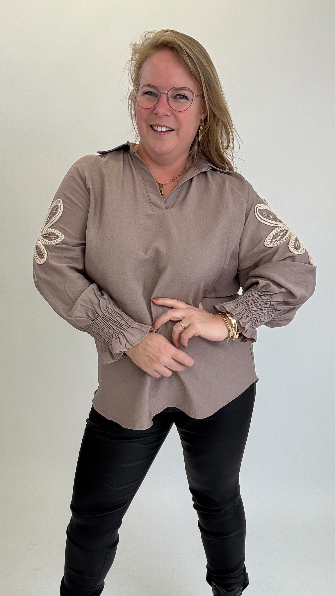 LUXERY FLOWER TOP - 1757