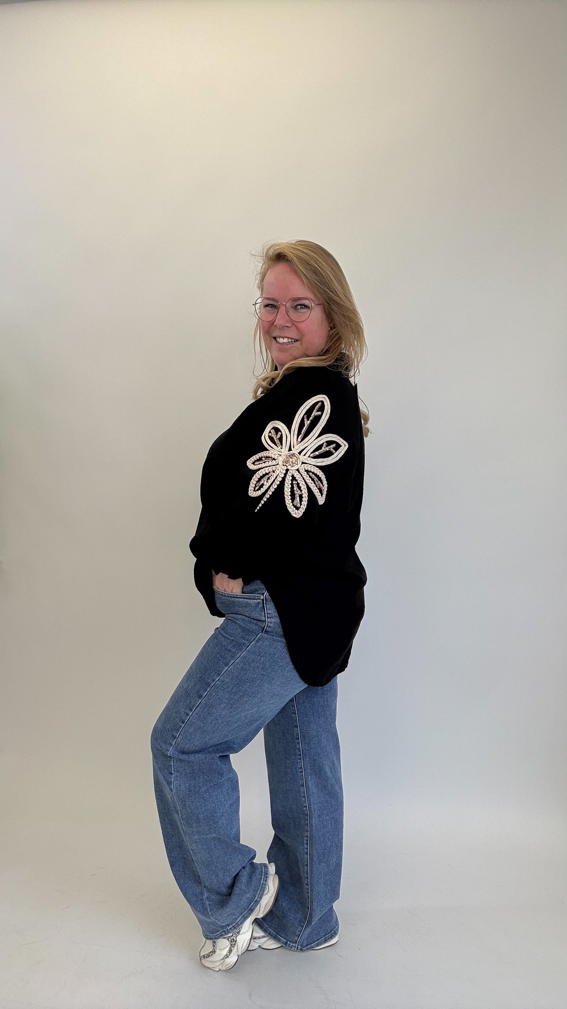 LUXERY FLOWER TOP - 1757