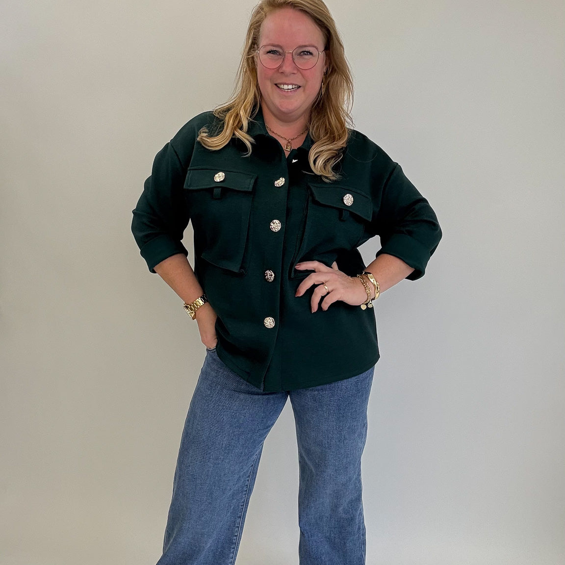 GOUDEN KNOOP JOGGER VEST - 1759