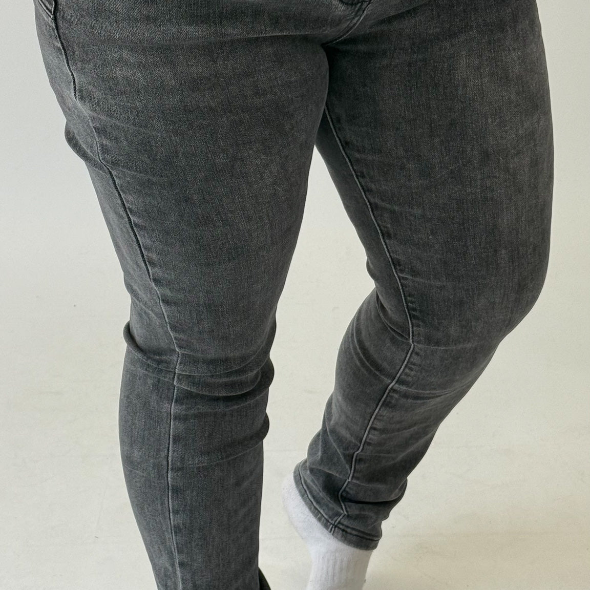 GOODIES DARK GREY SKINNY - DJ2679