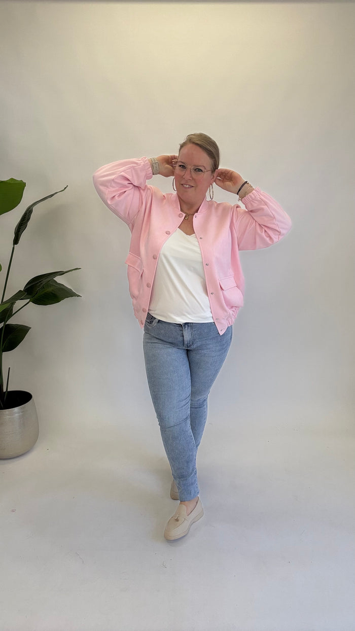 BO DENIM WESTE (38 BIS 50) - SCHWARZ