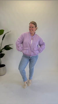 BO DENIM WESTE (38 BIS 50) - SCHWARZ