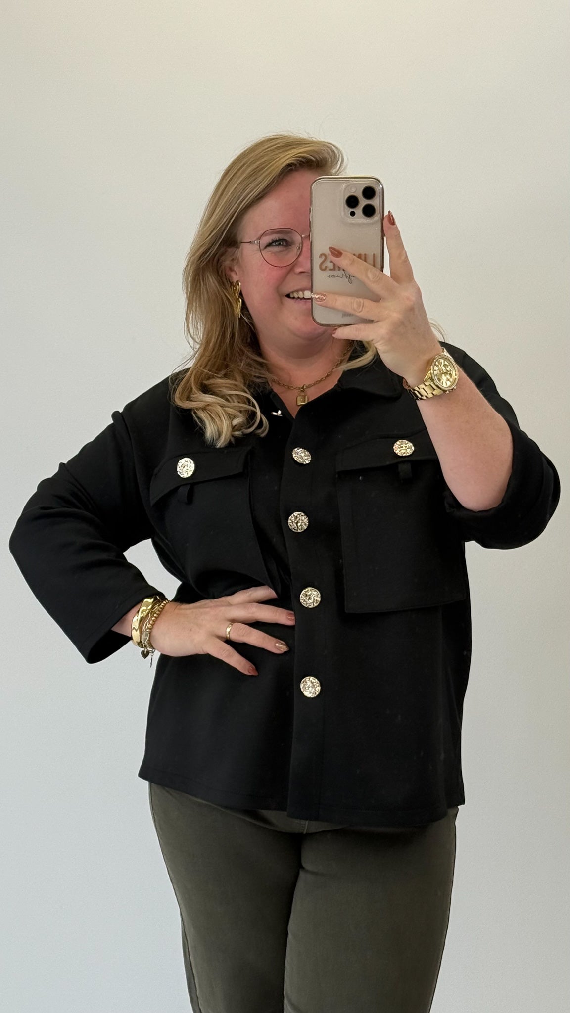 GOUDEN KNOOP JOGGER VEST - 1759