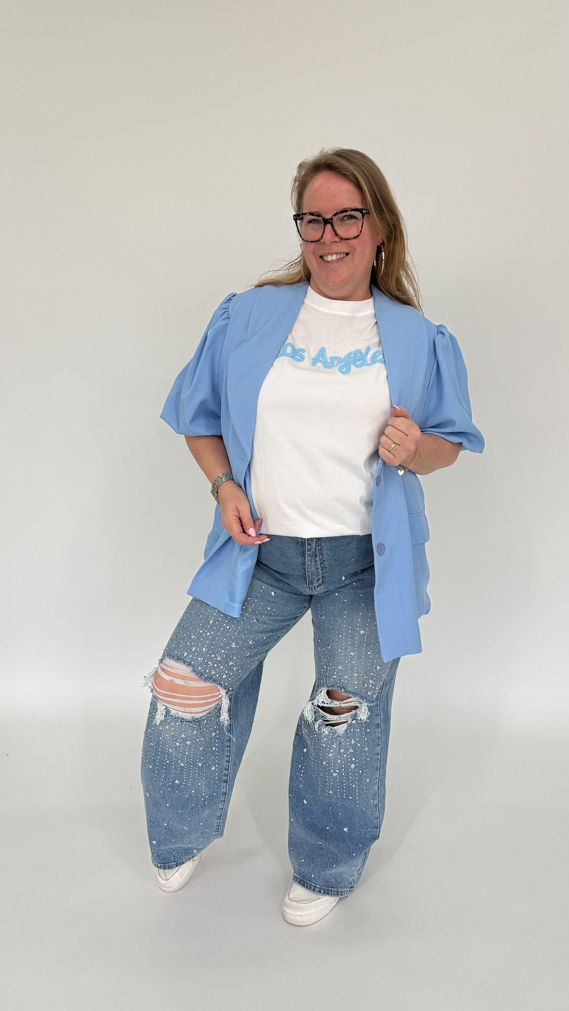 BLAZER MET KORTE POFMOUW - 1996