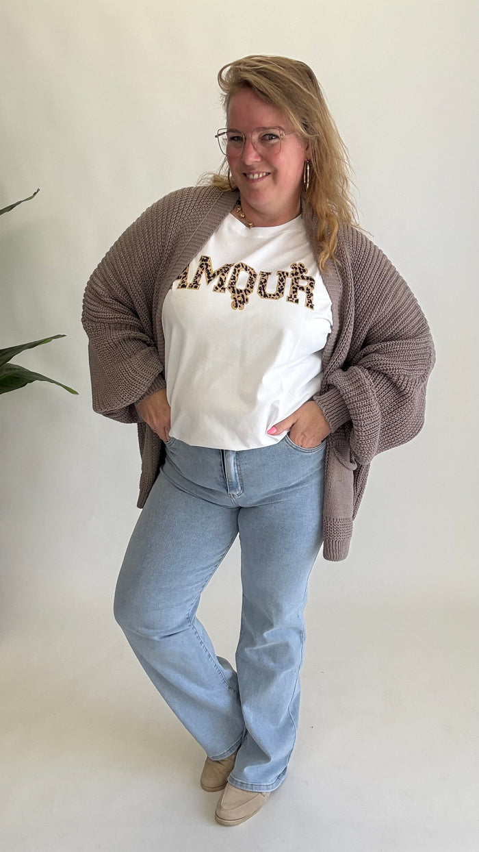 AMOUR T-SHIRT PANTER - 1508