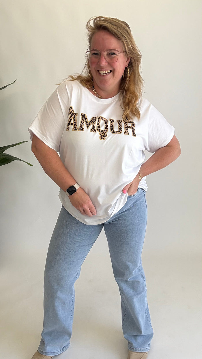 AMOUR T-SHIRT PANTER - 1508
