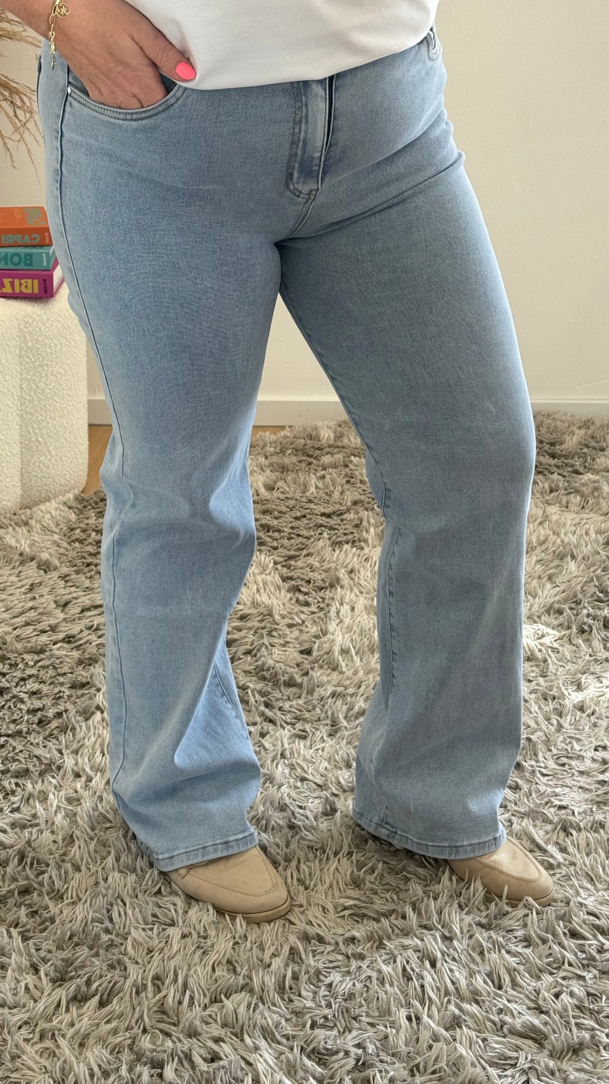 GOODIES JEANS WIDE LEG - DJ2648