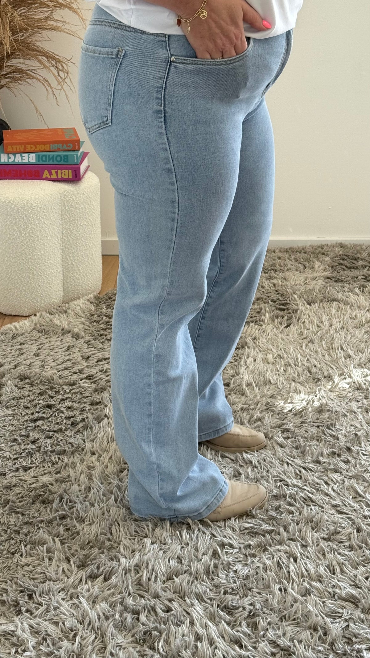 GOODIES JEANS WIDE LEG - DJ2648