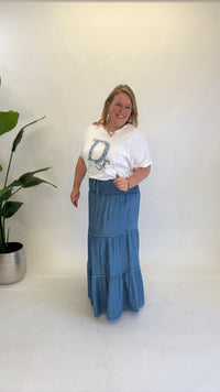 SPIJKERLOOK ROK - 1509