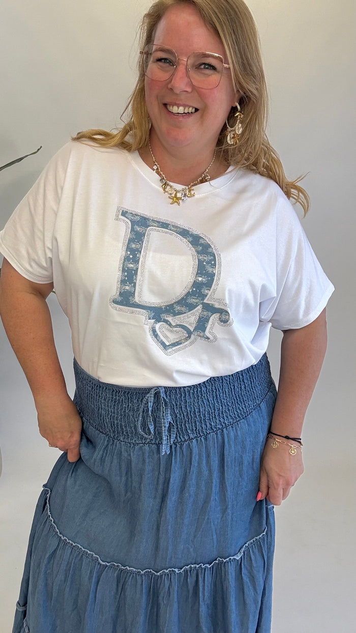 SPIJKER DOR T-SHIRT - 1509