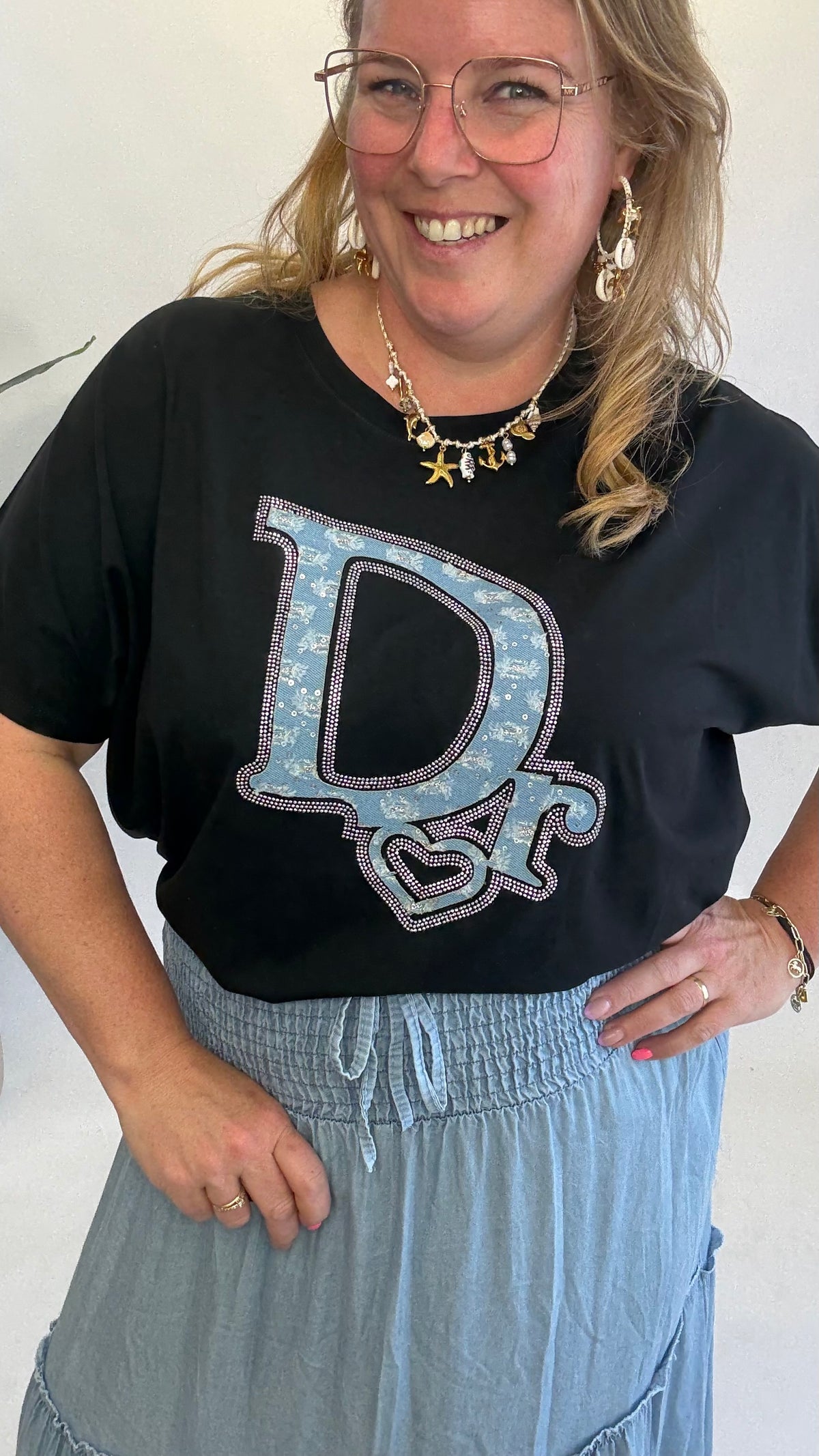 SPIJKER DOR T-SHIRT - 1509