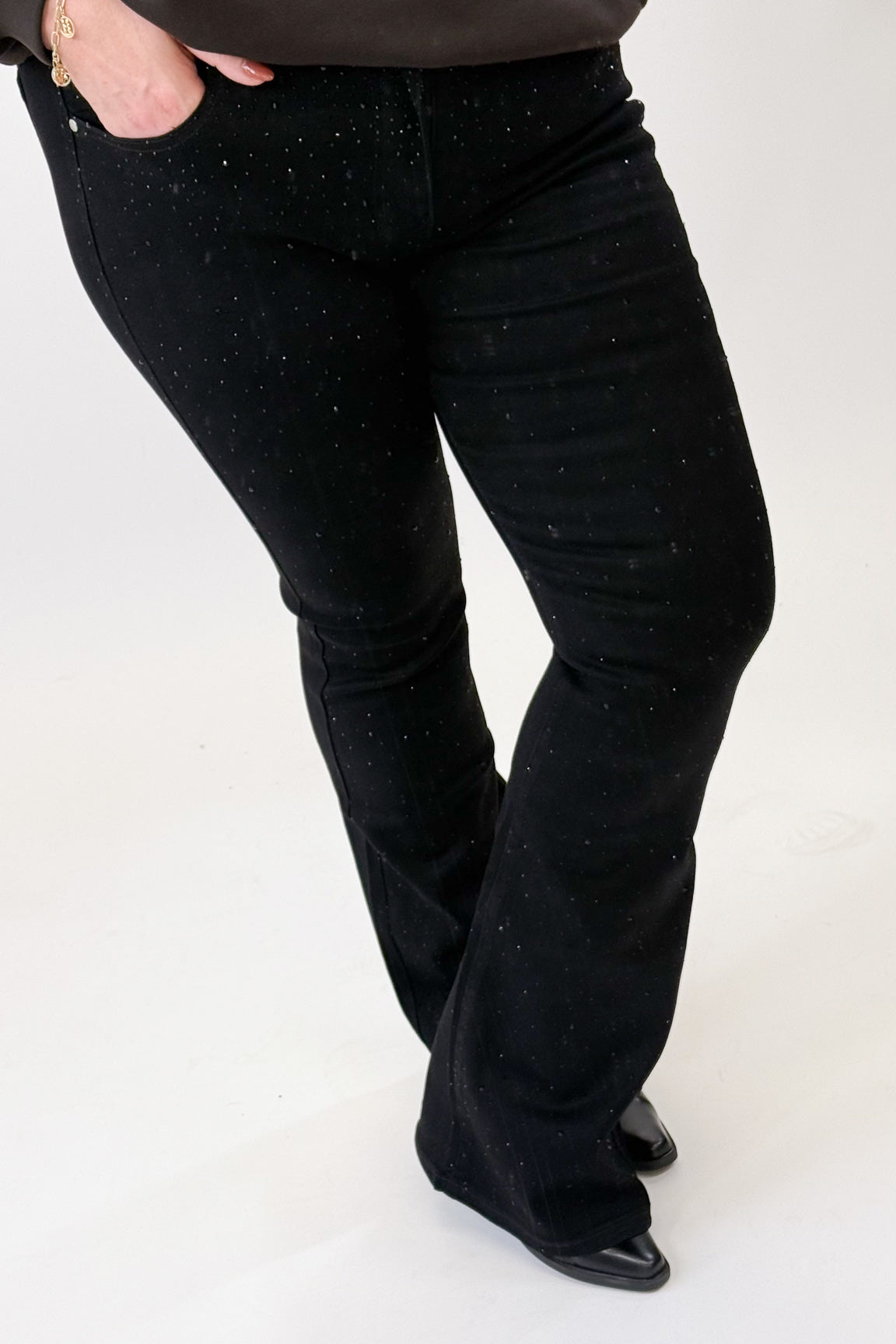 MOM WIDE LEG JEANS MERK GOODIES DJ2456 (40 bis 48) - GRAU