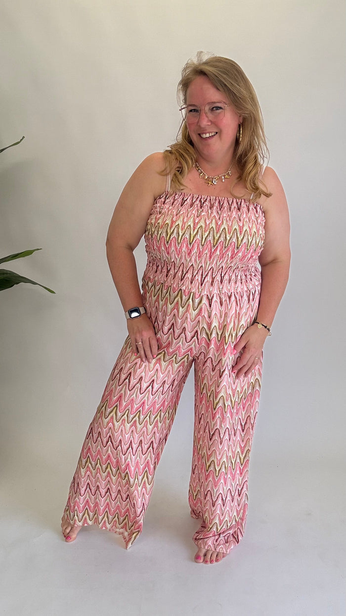 PRINT JUMPSUIT - 1498