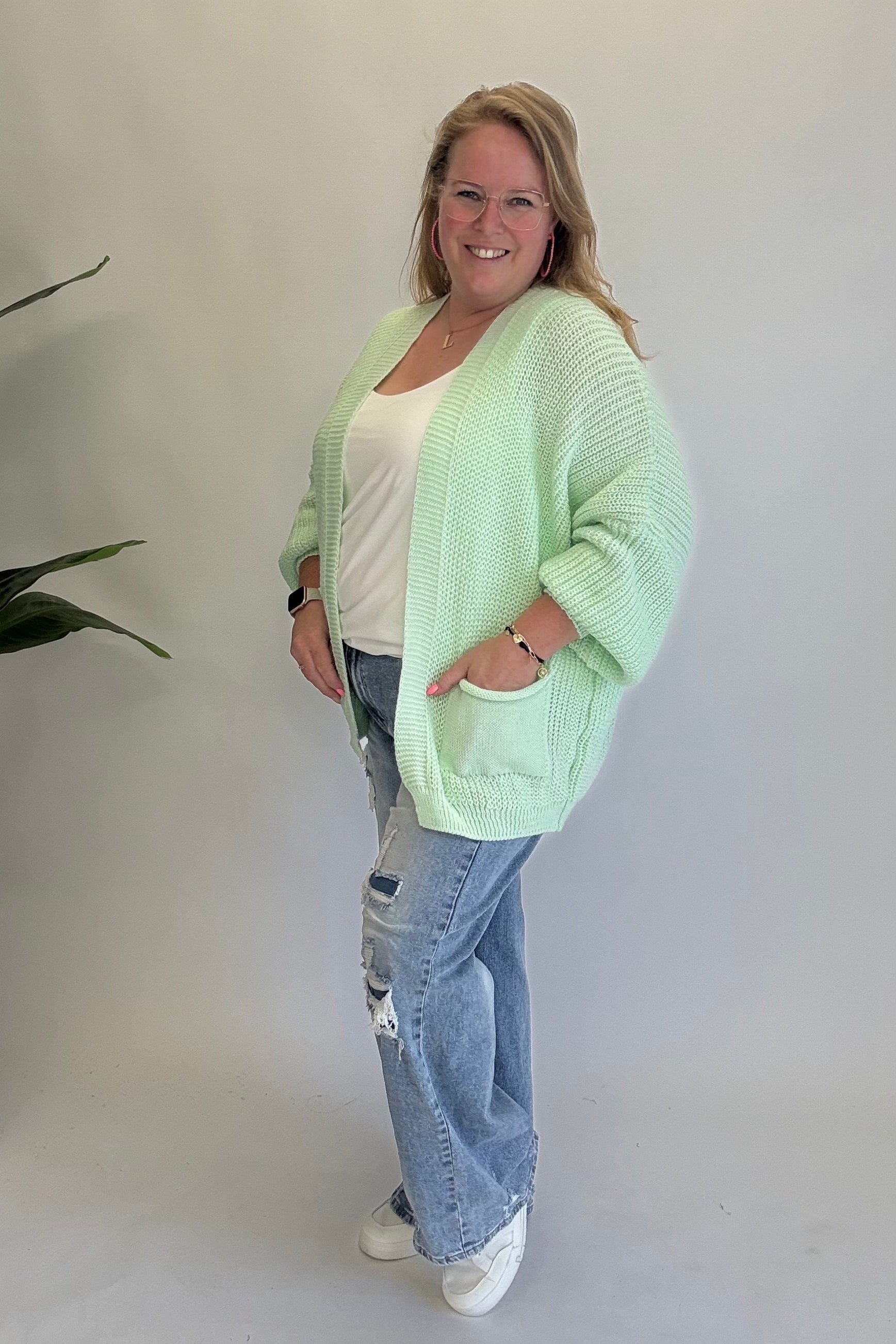 VEST NIVA KORT LINNIES MINT