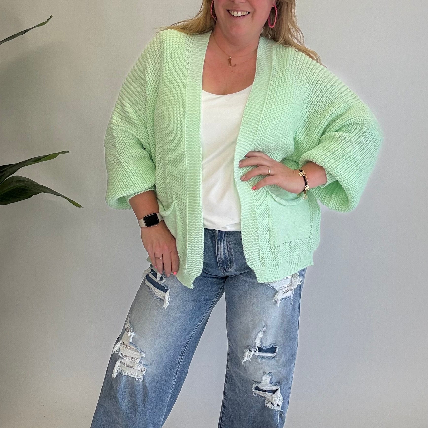 VEST NIVA KORT LINNIES MINT