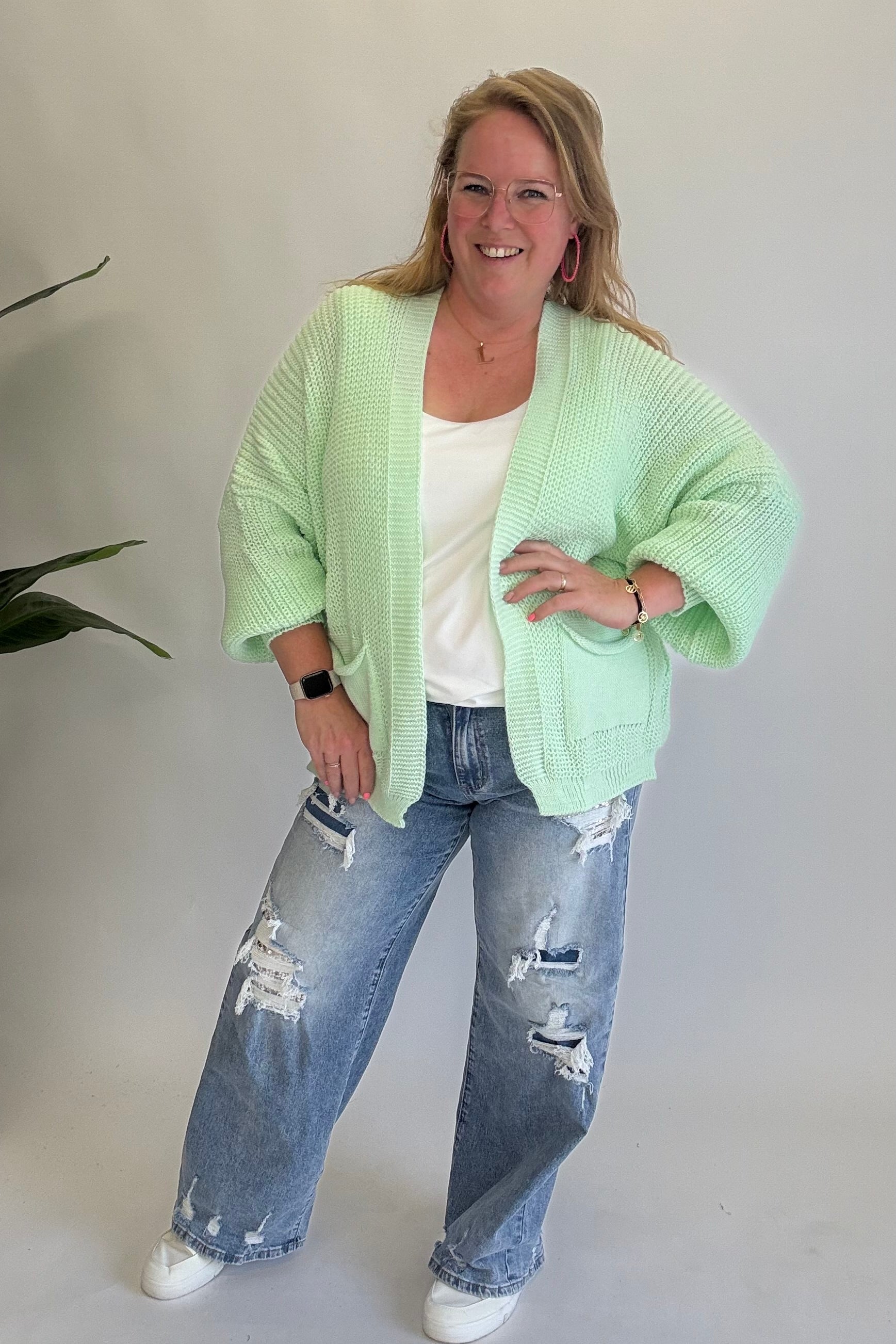 VEST NIVA KORT LINNIES MINT
