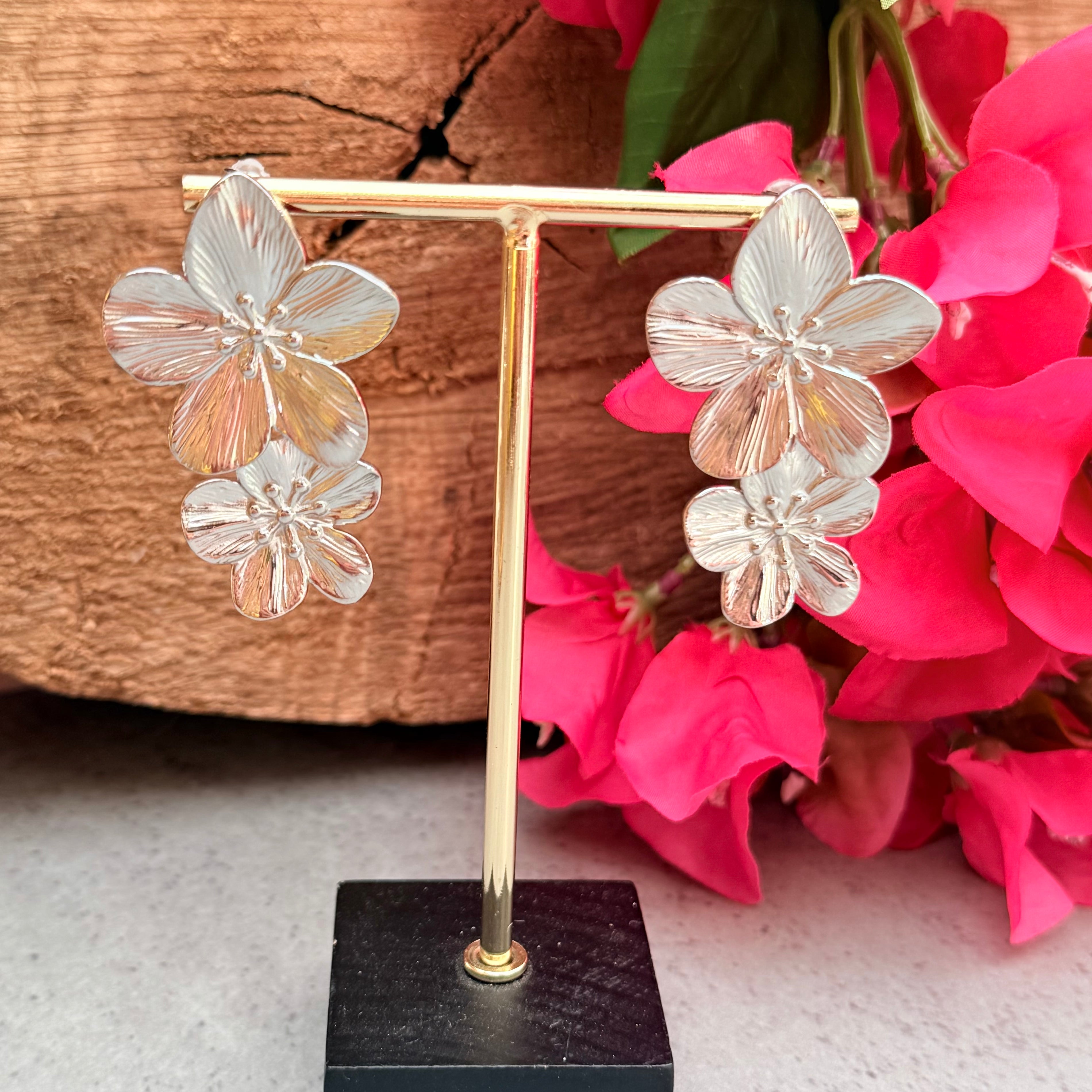 FLOWER OORBELLEN - 028