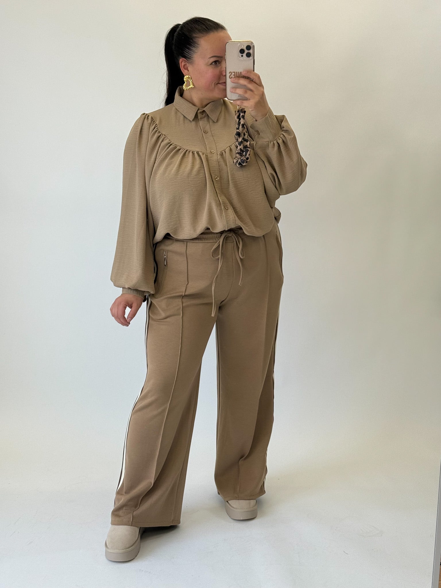 DAMEN REISEHOSE (36 bis 52) - TAUPE