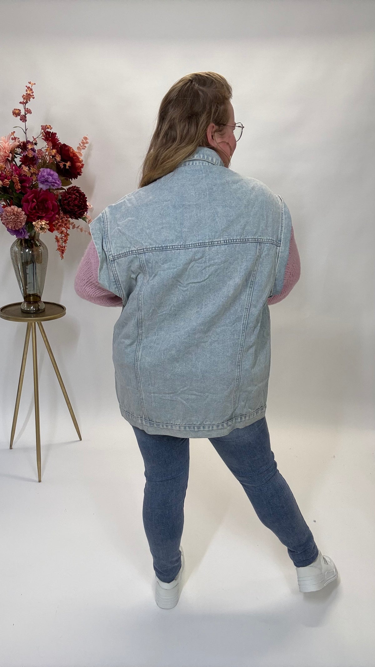 SPIJKER GILET 2312 JEANS