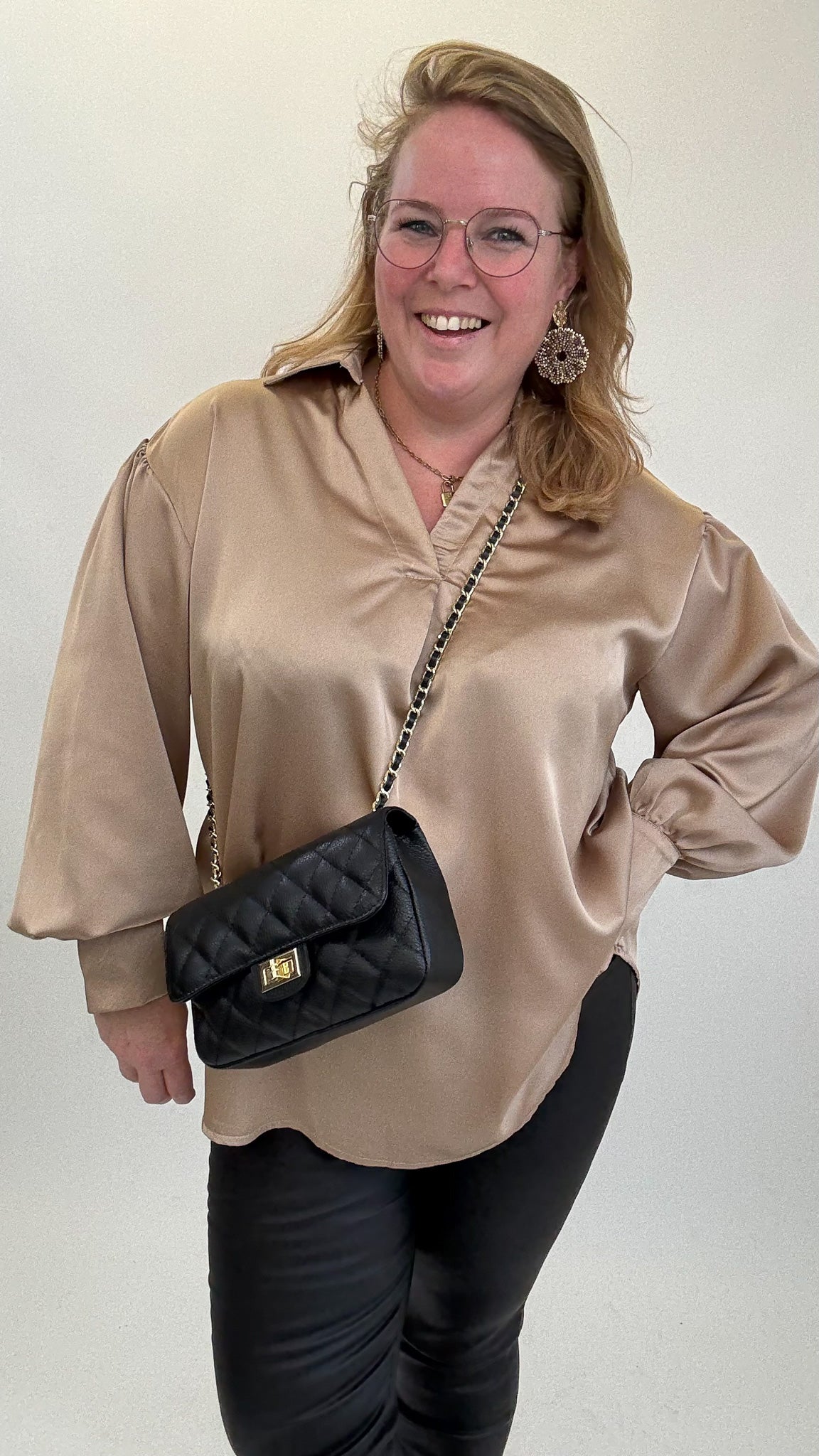 SATIN TOP - 1801