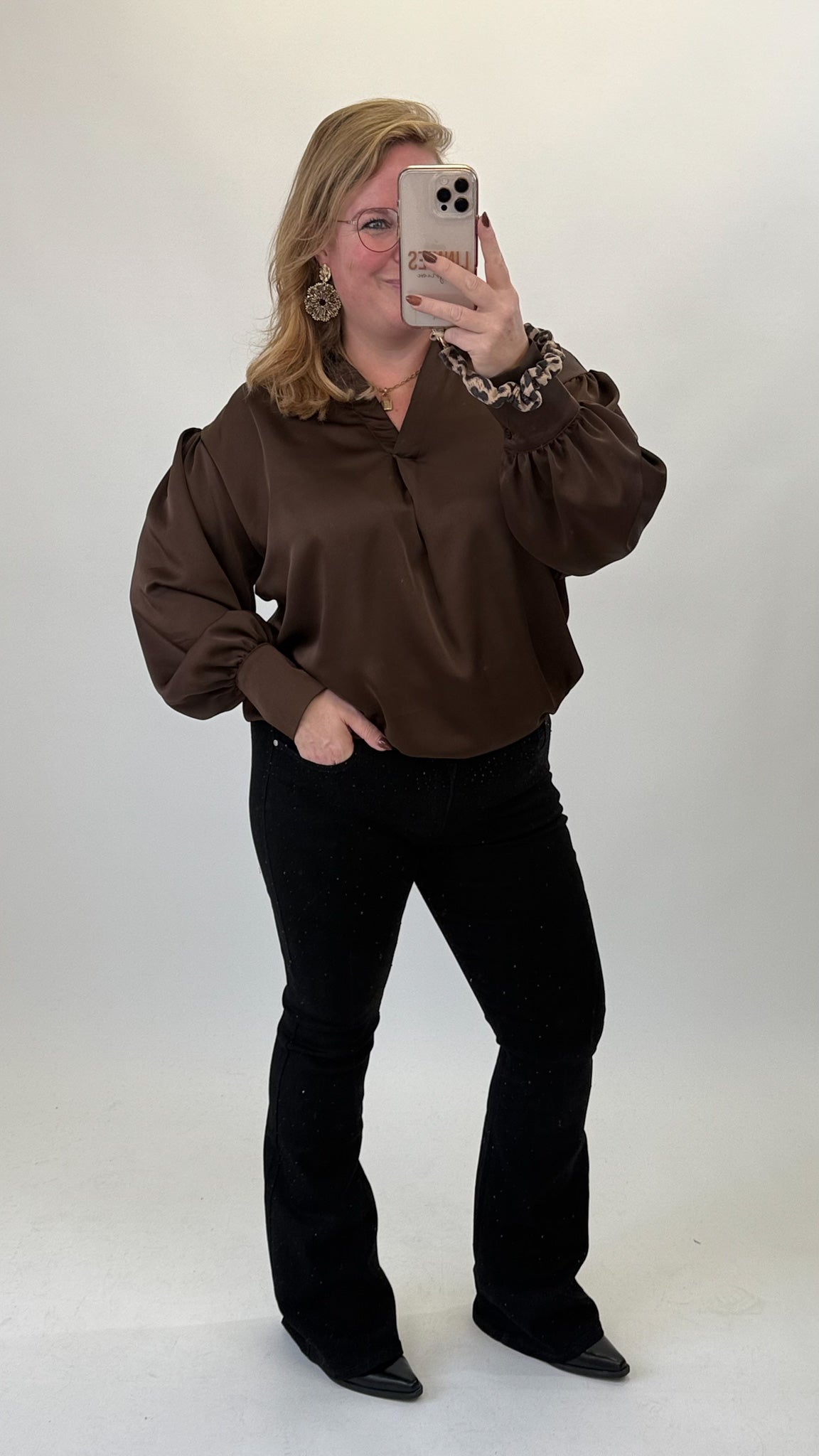 SATIN TOP - 1801