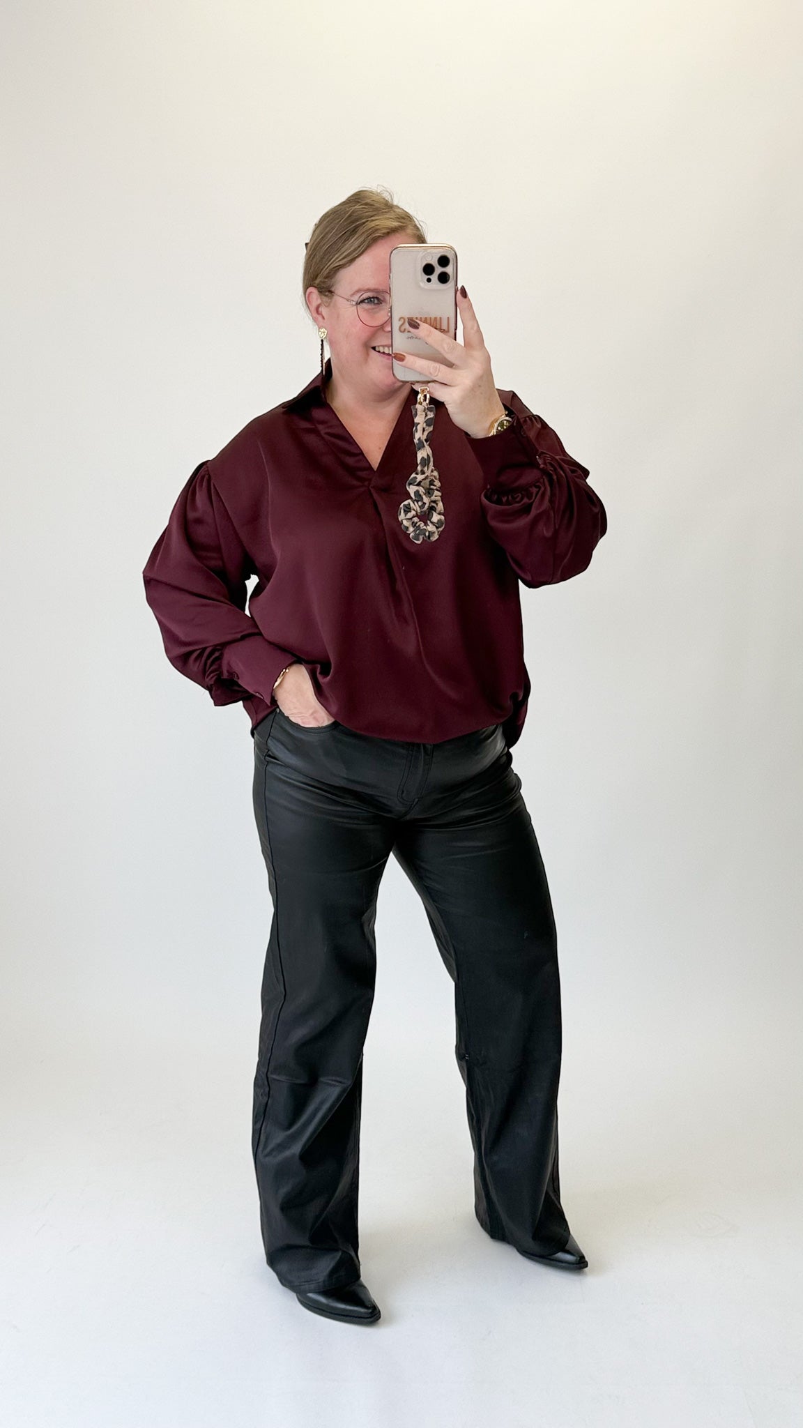 SATIN TOP - 1801