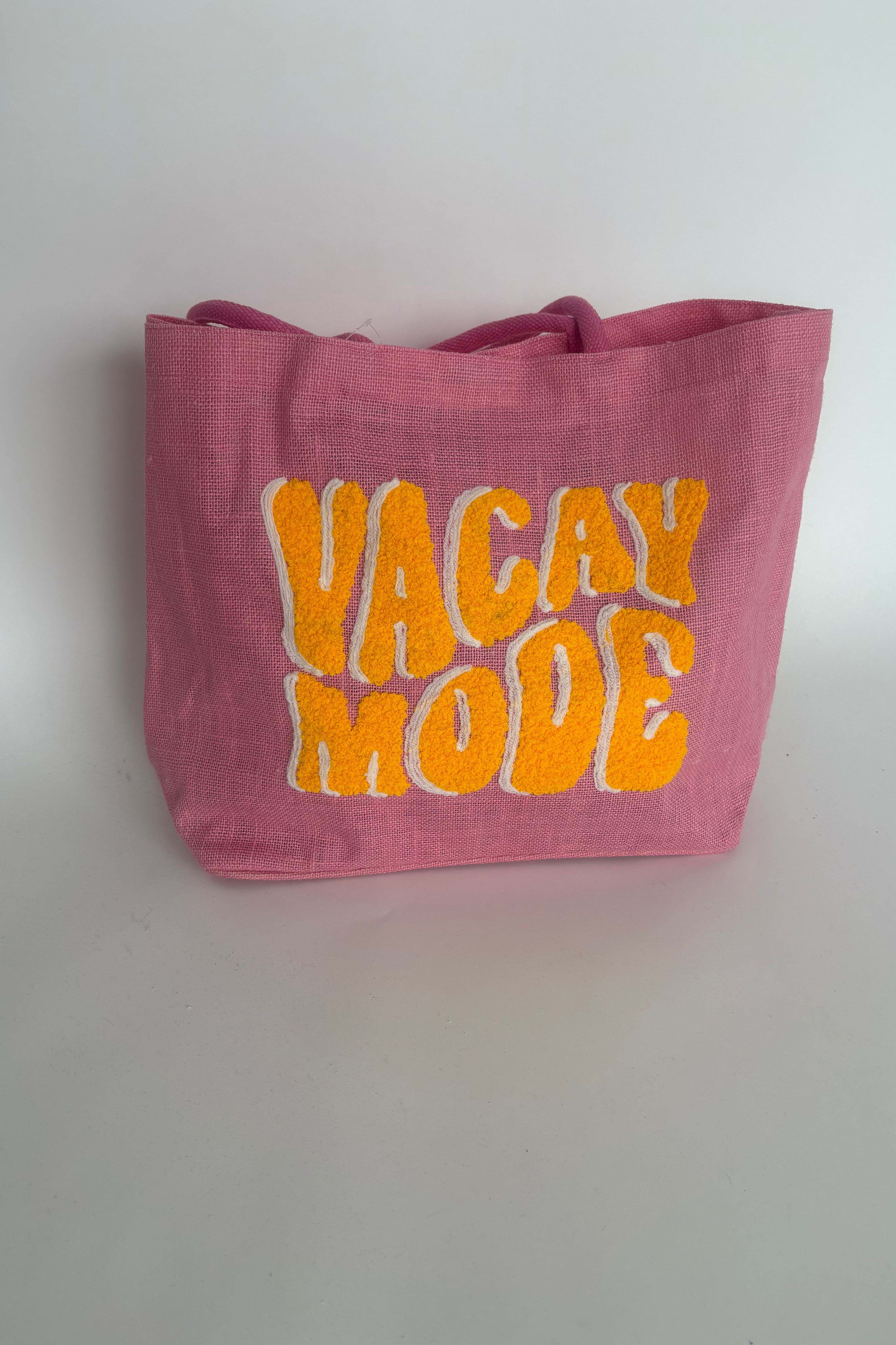 BLUSH VACAY MODE BEACH BAG