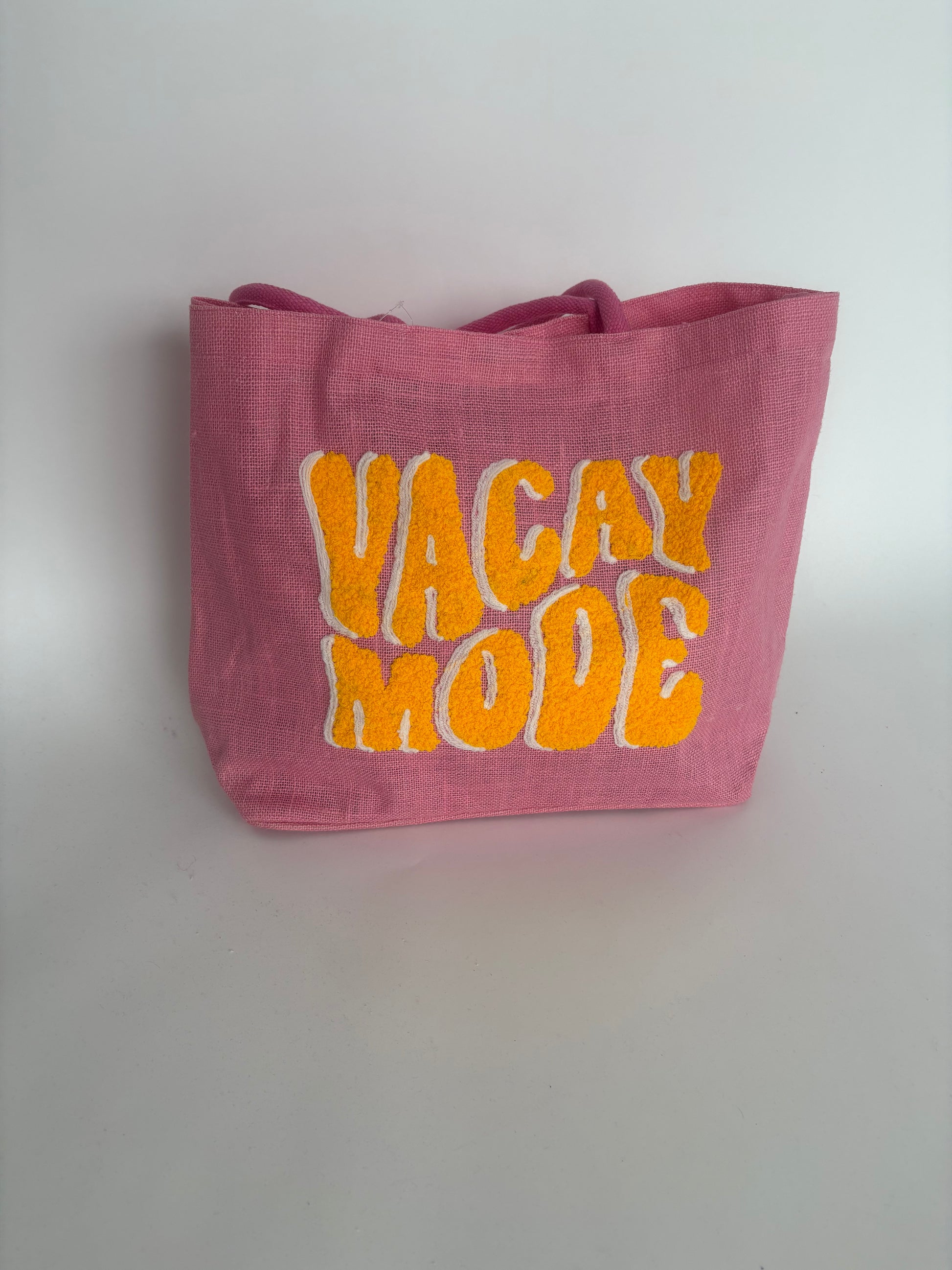 BLUSH VACAY MODE BEACH BAG