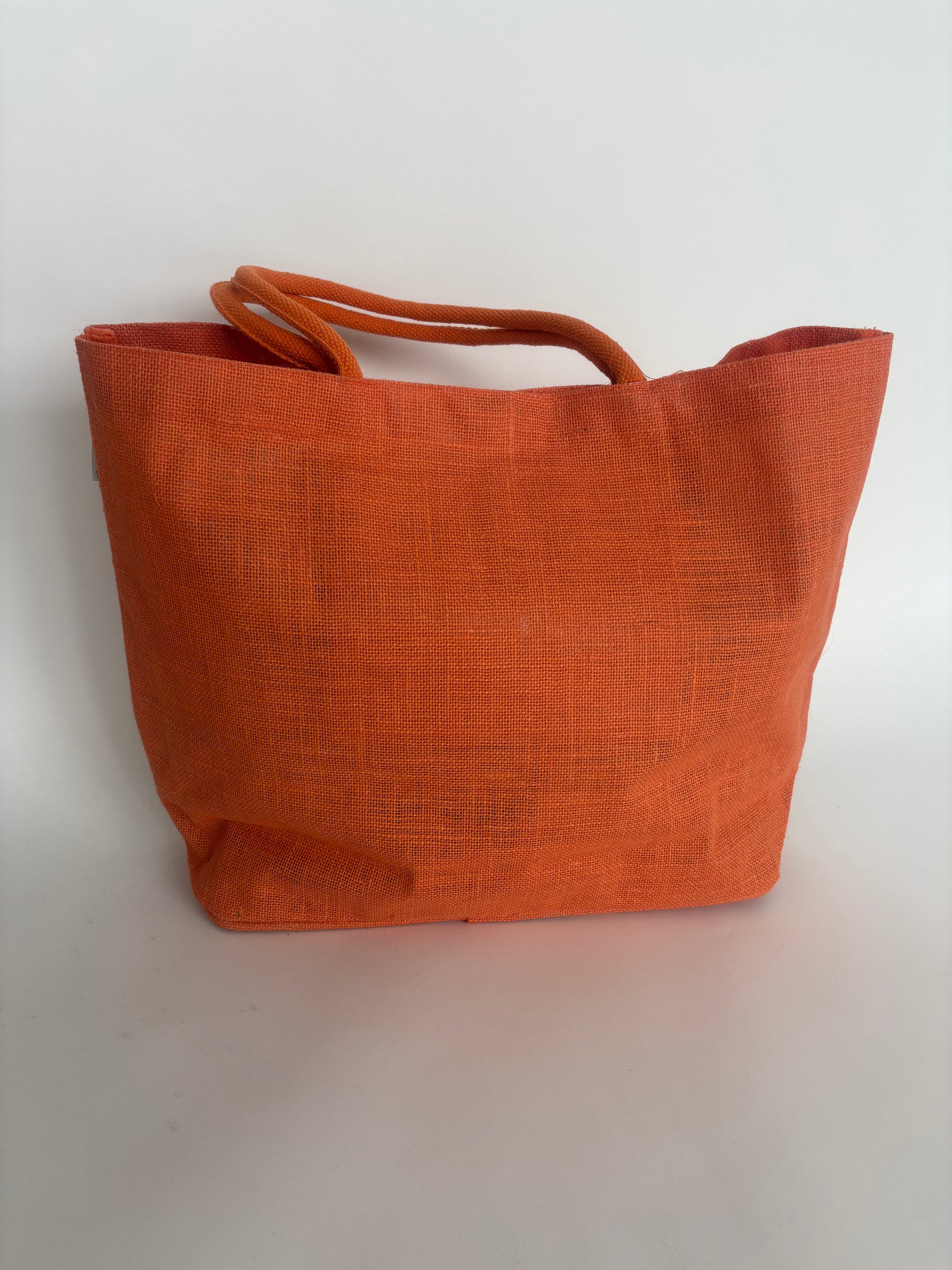 CORAL GLOW SEQUIN BEACH BAG