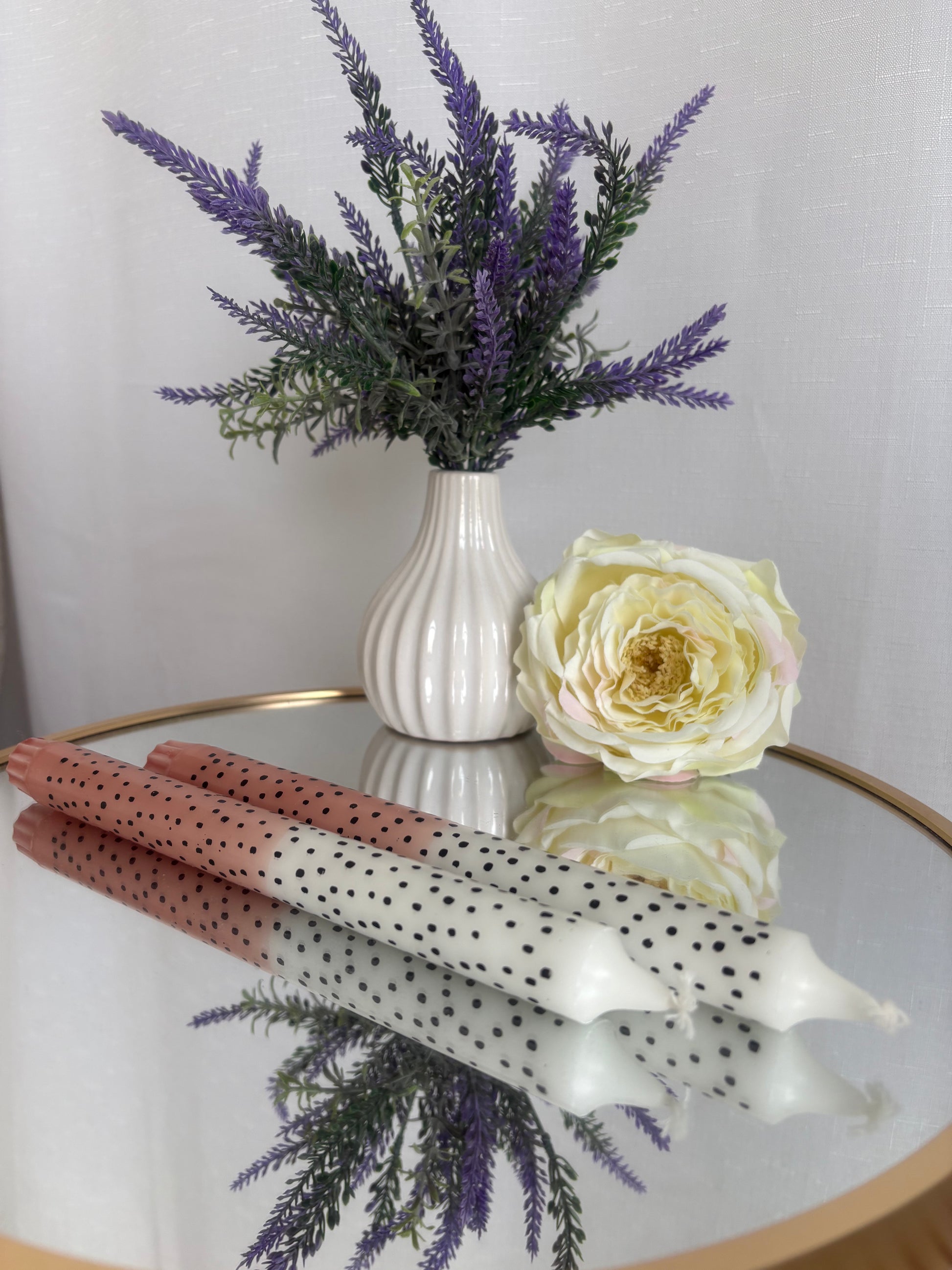 DOTS DIP DYE KAARSEN