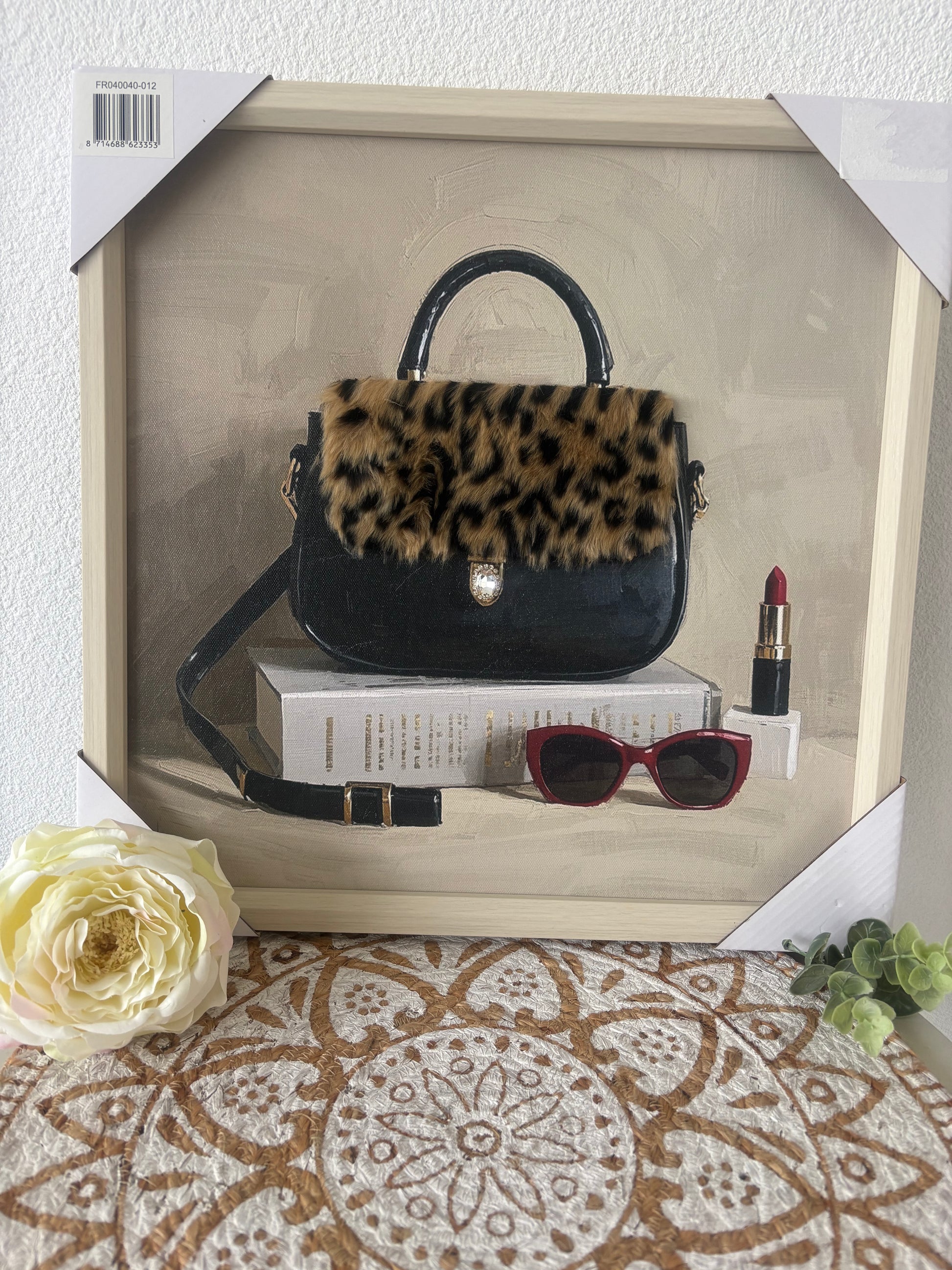 SCHILDERIJ FAKE FUR TAS