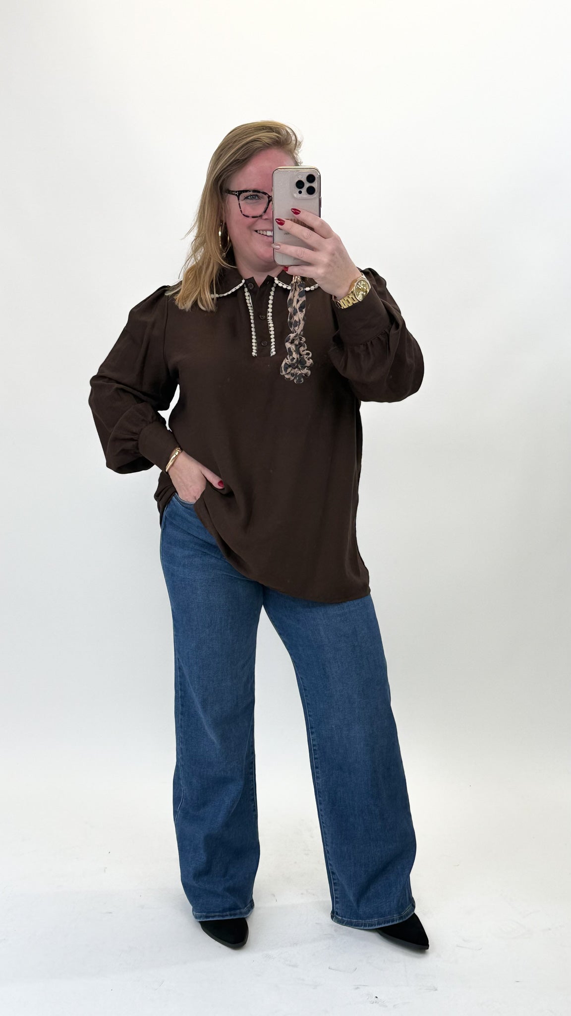 BOHO VISCOSE BLOUSE - 1814