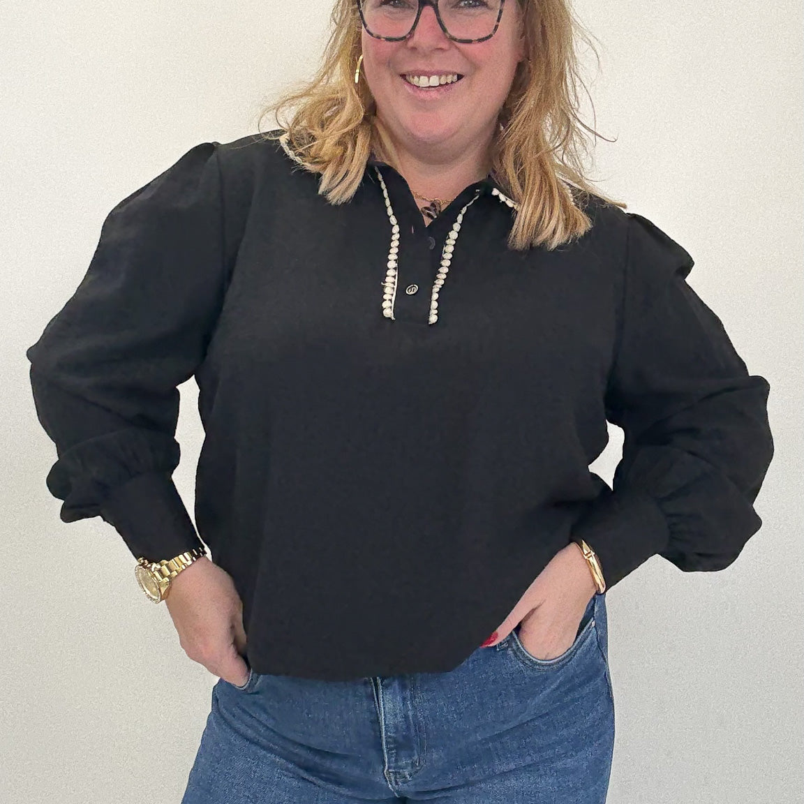 BOHO VISCOSE BLOUSE - 1814