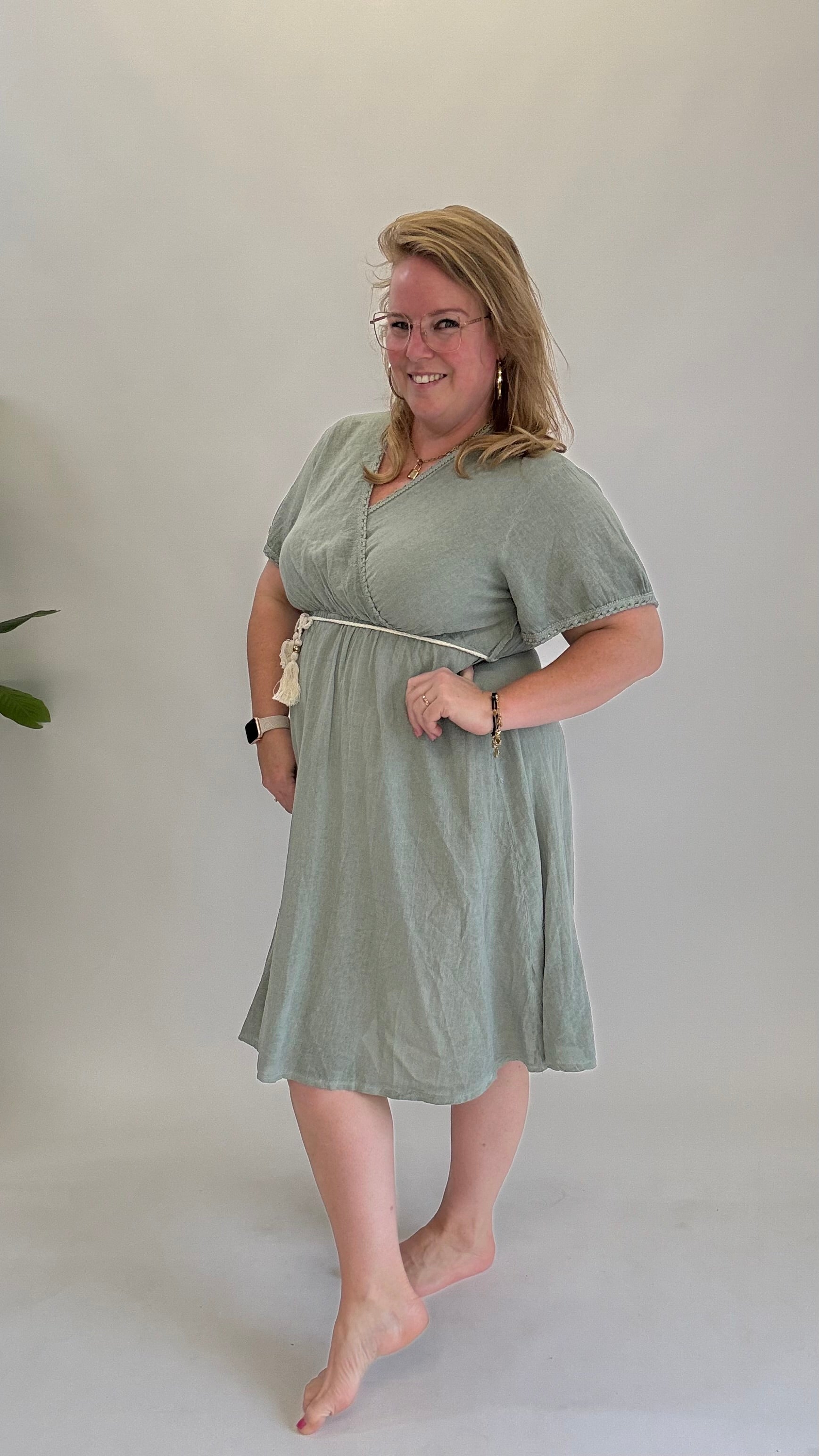 LINNEN LOOK JURK - 1534