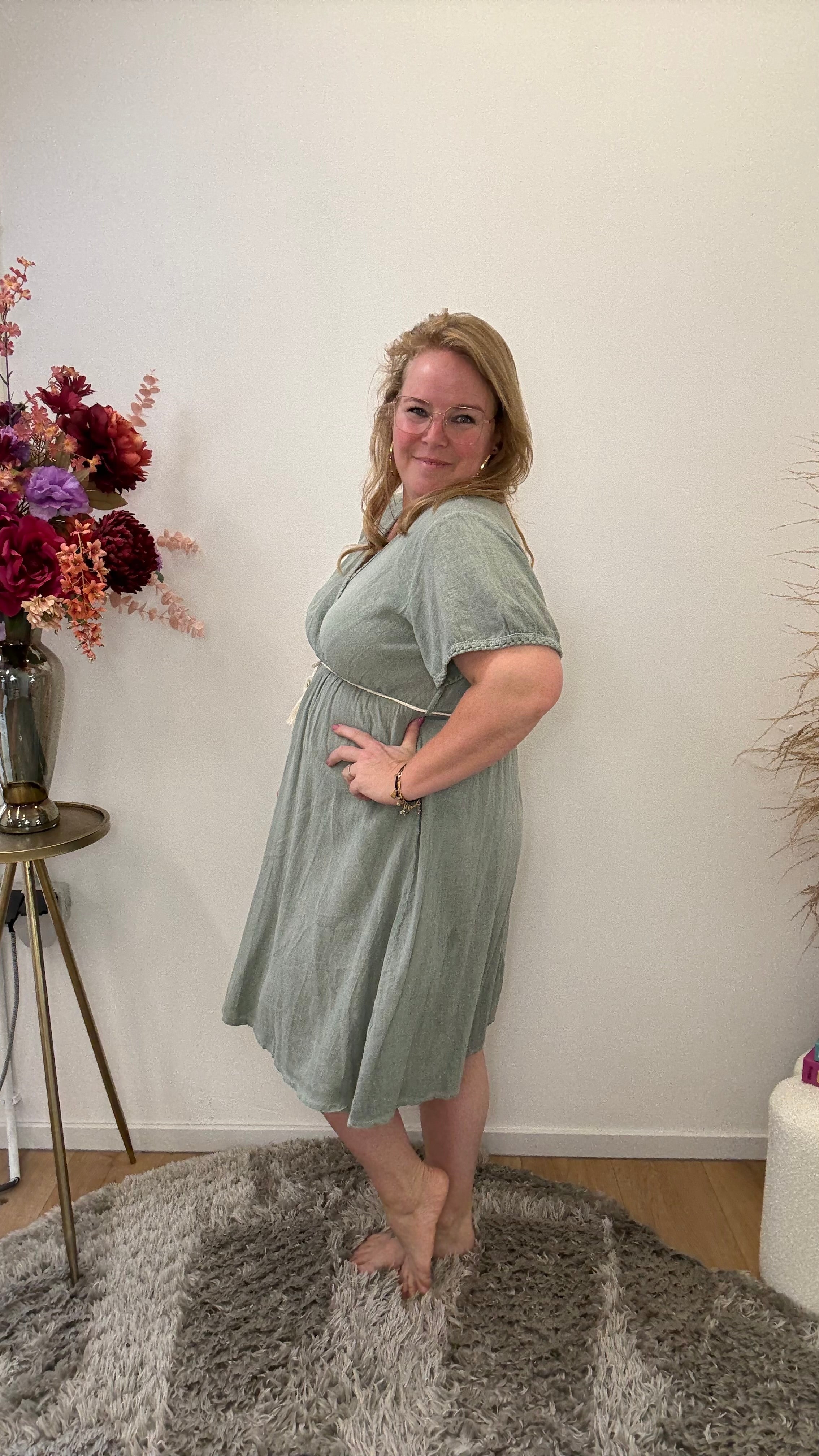 LINNEN LOOK JURK - 1534