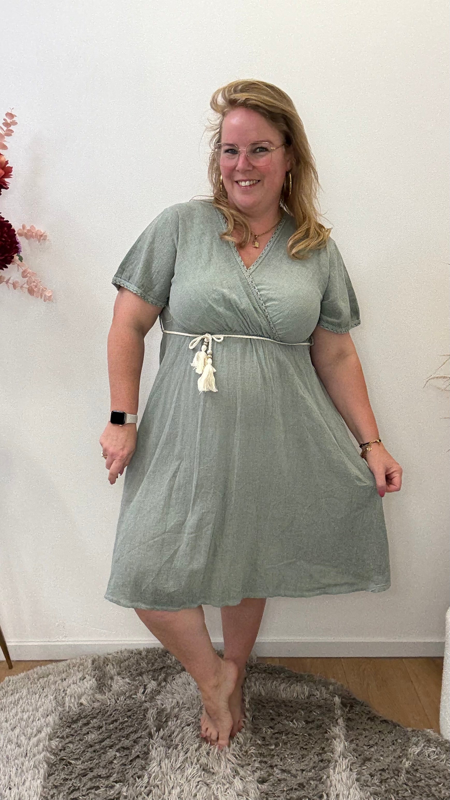 LINNEN LOOK JURK - 1534