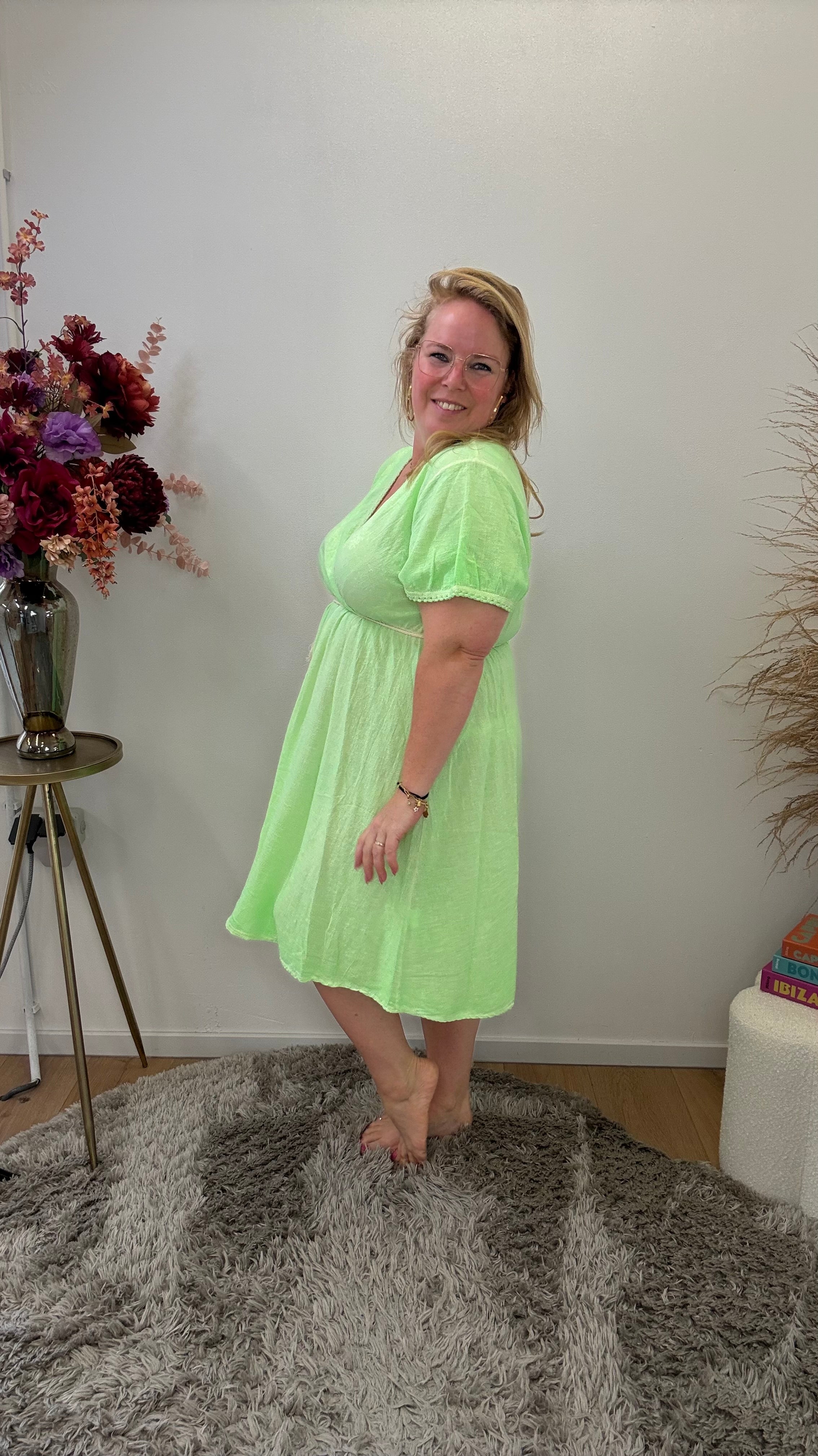 LINNEN LOOK JURK - 1534