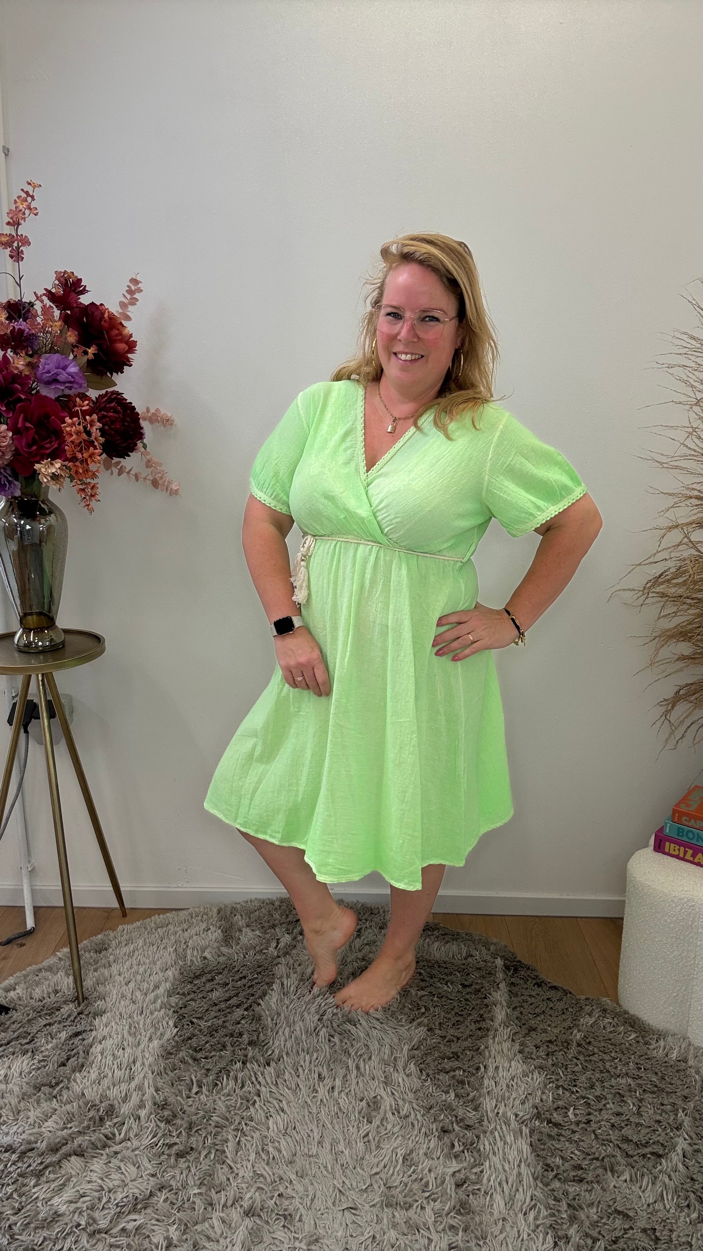 LINNEN LOOK JURK - 1534
