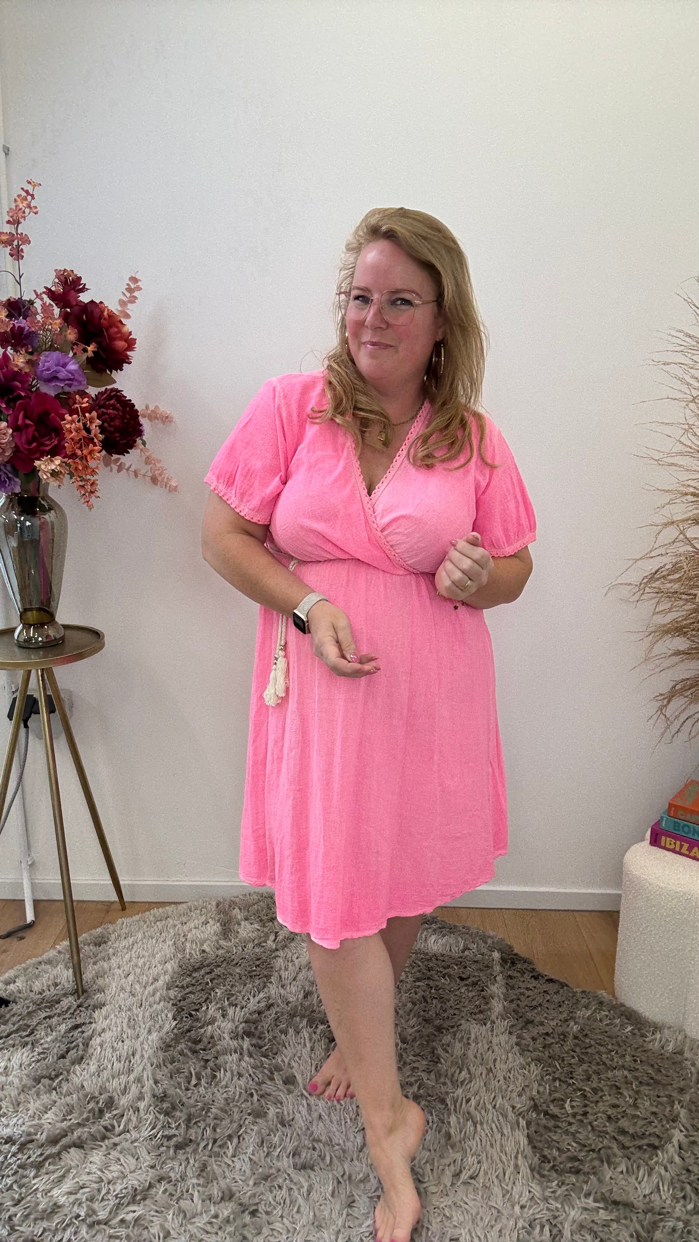LINNEN LOOK JURK - 1534