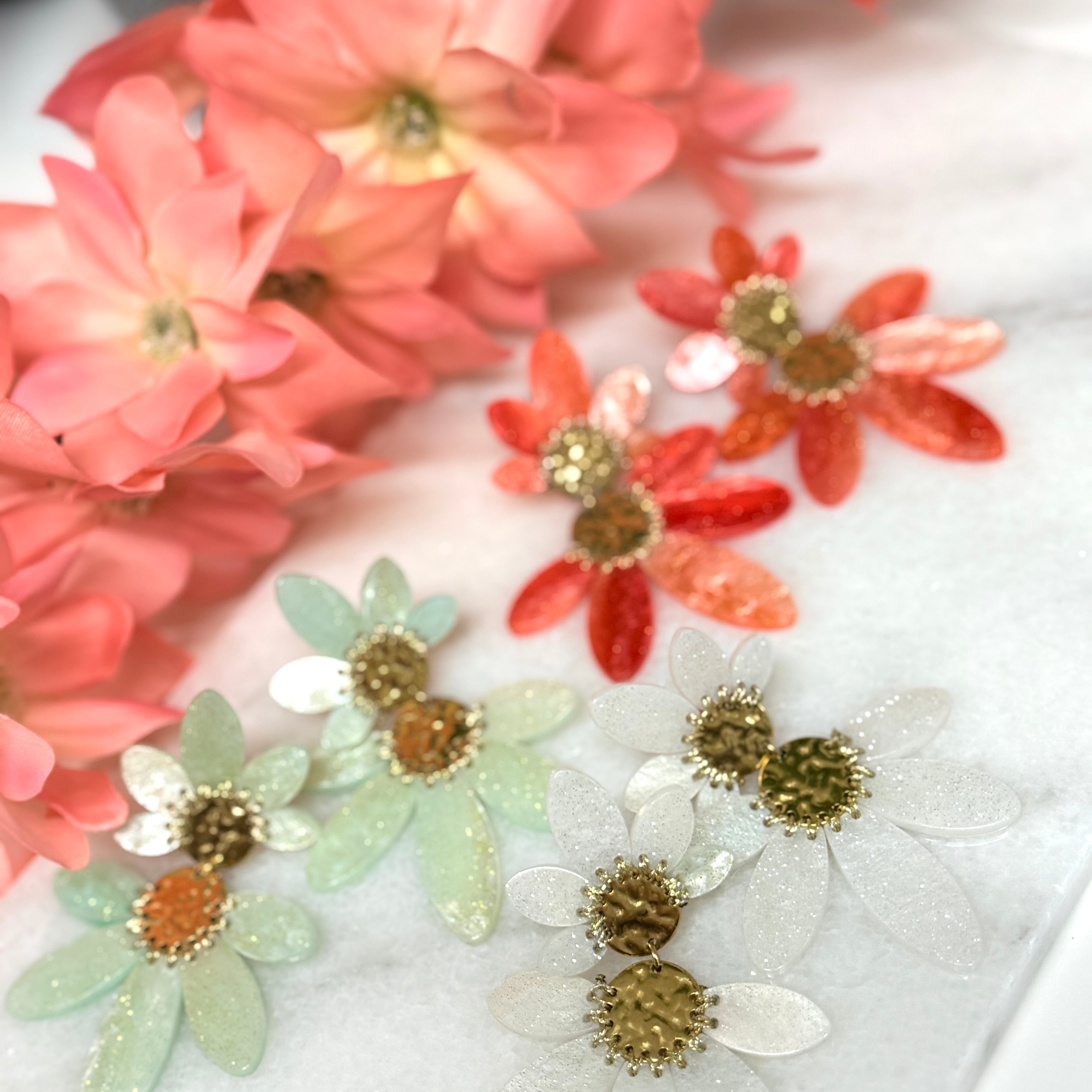 FLOWER COLOR OORBELLEN - 006