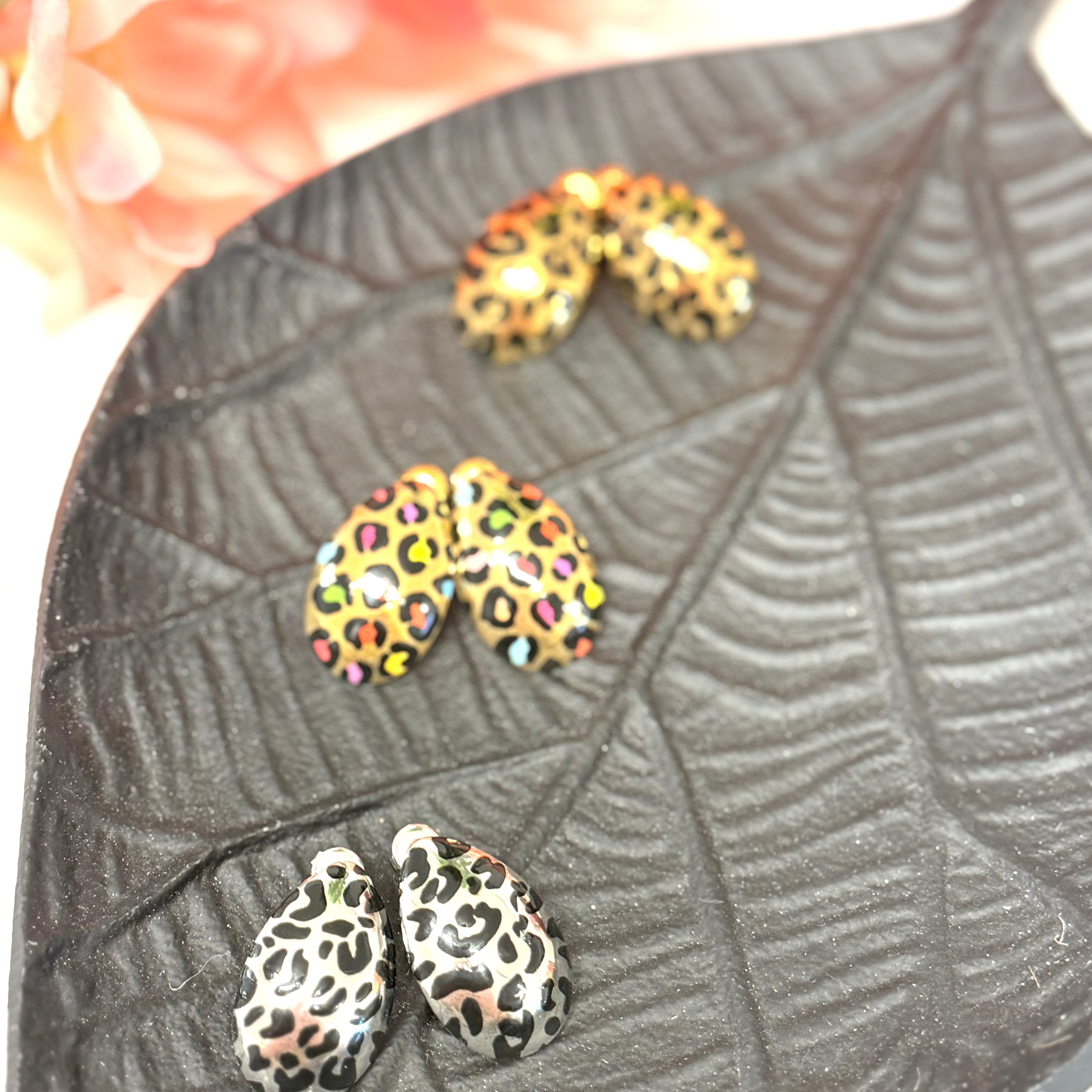 PANTER DRUPPEL OORBELLEN - 005