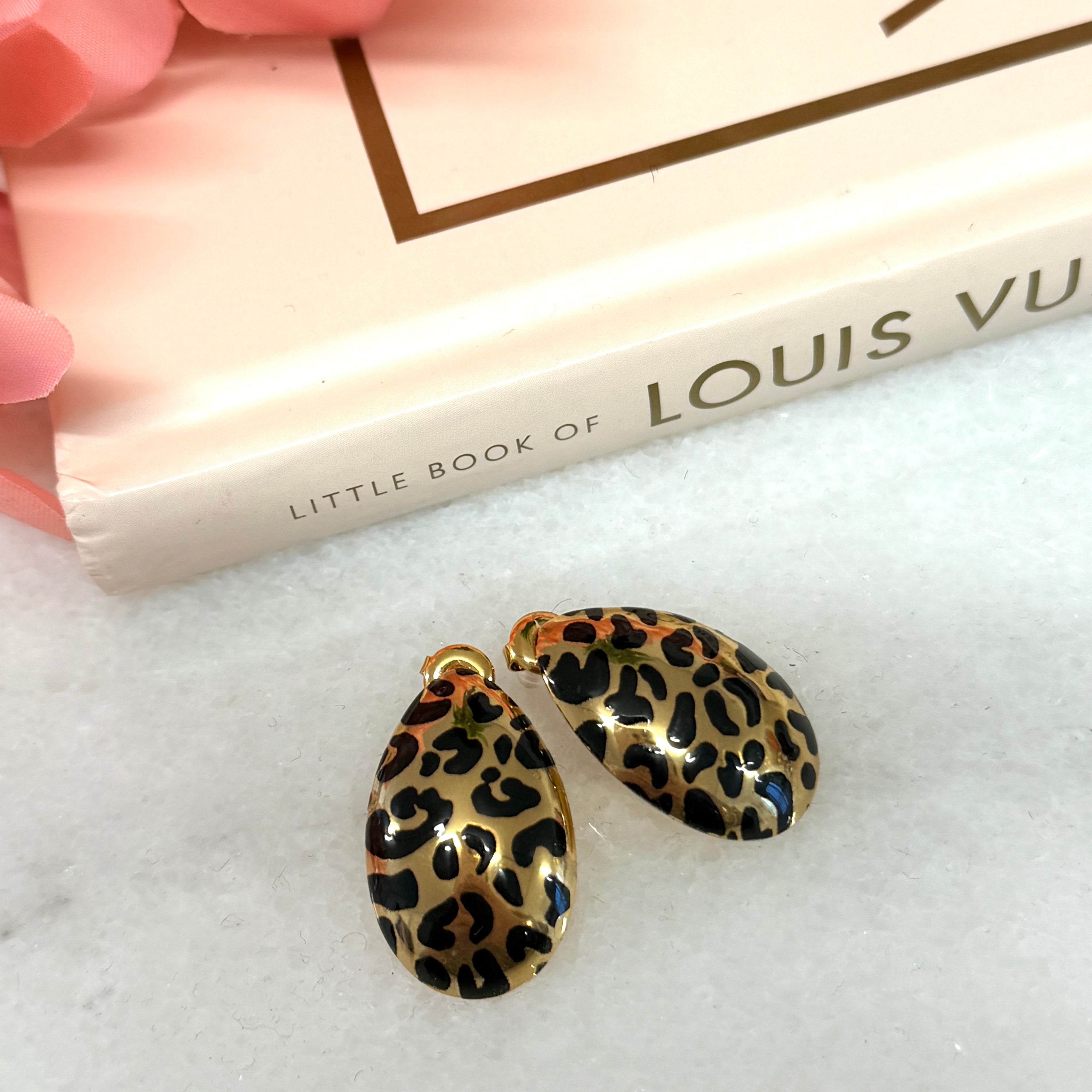 PANTER DRUPPEL OORBELLEN - 005