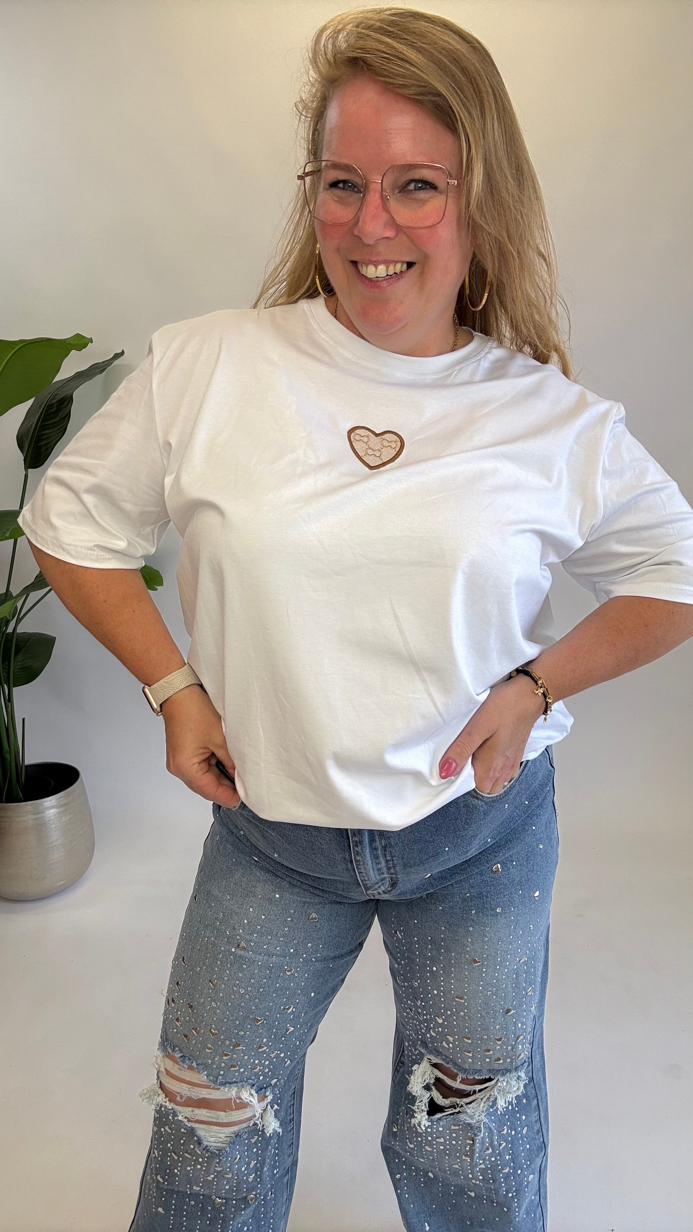 INSPIRIERT HERZ T-SHIRT - 1549