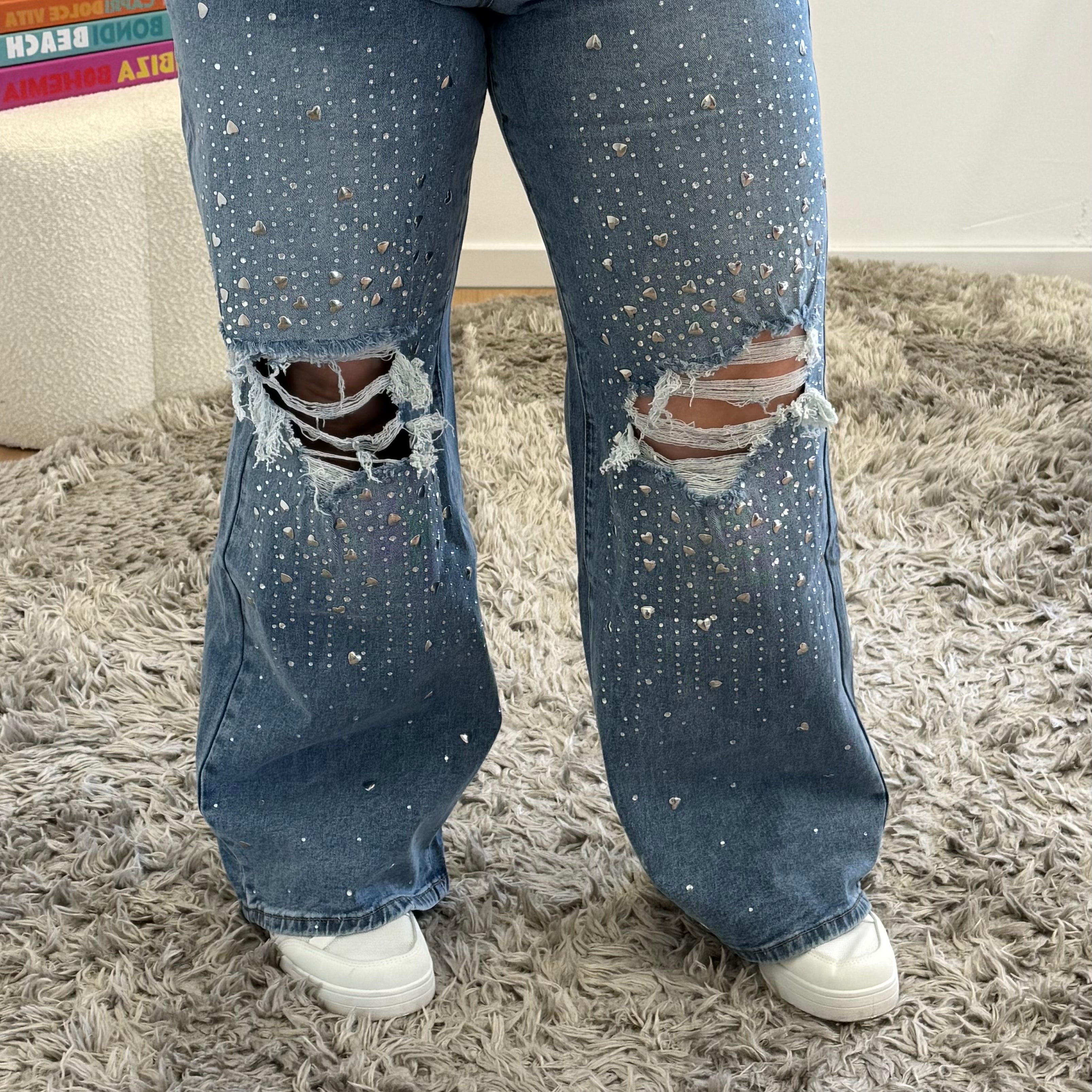 MONDAY JEANS WIDE LEG DENIM - PPSA6063-M