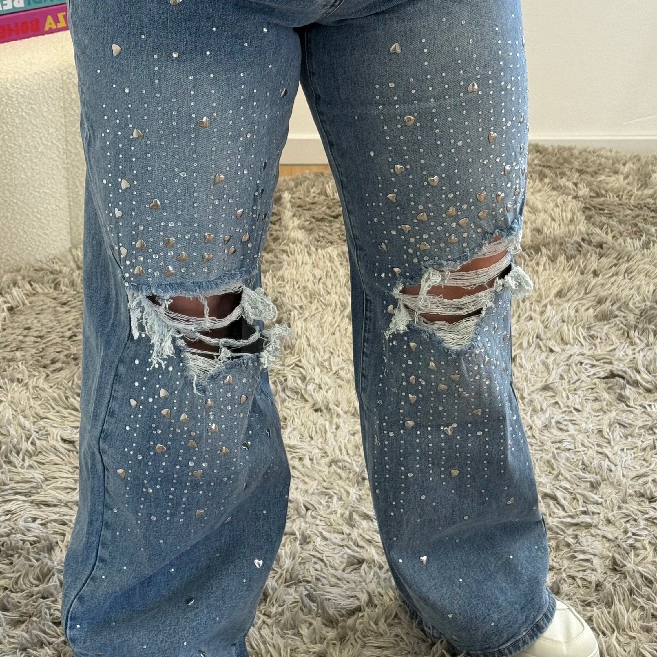 MONDAY JEANS WIDE LEG DENIM - PPSA6063-M