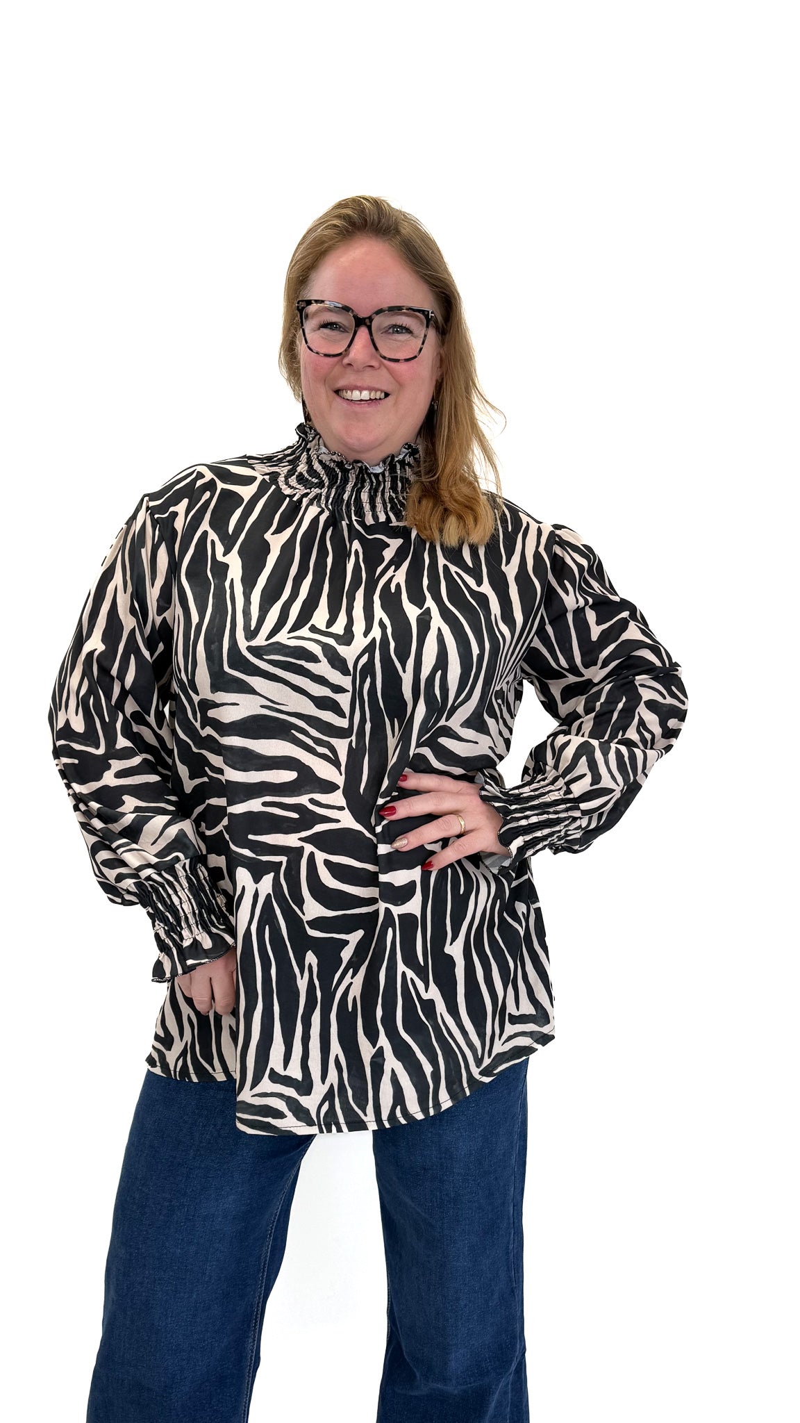 ZEBRA TURTLE TOP -1827