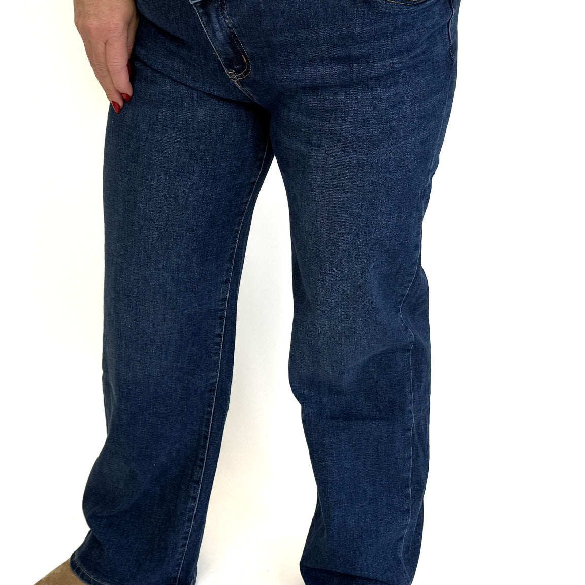 GOODIES DENIM WIDE LEG - DJ2731