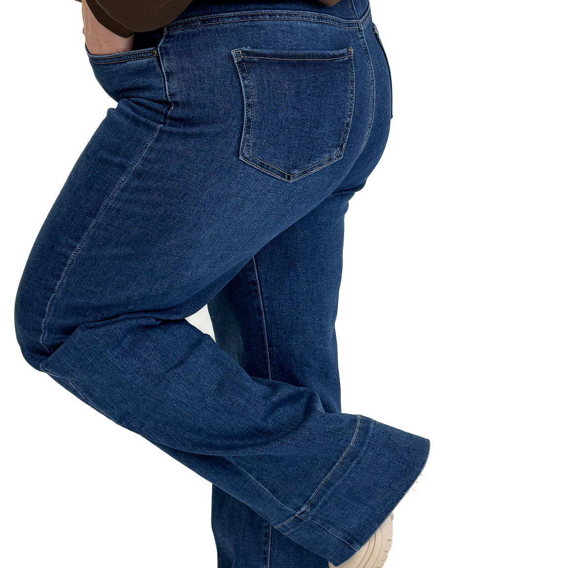 GOODIES DENIM WIDE LEG - DJ2720