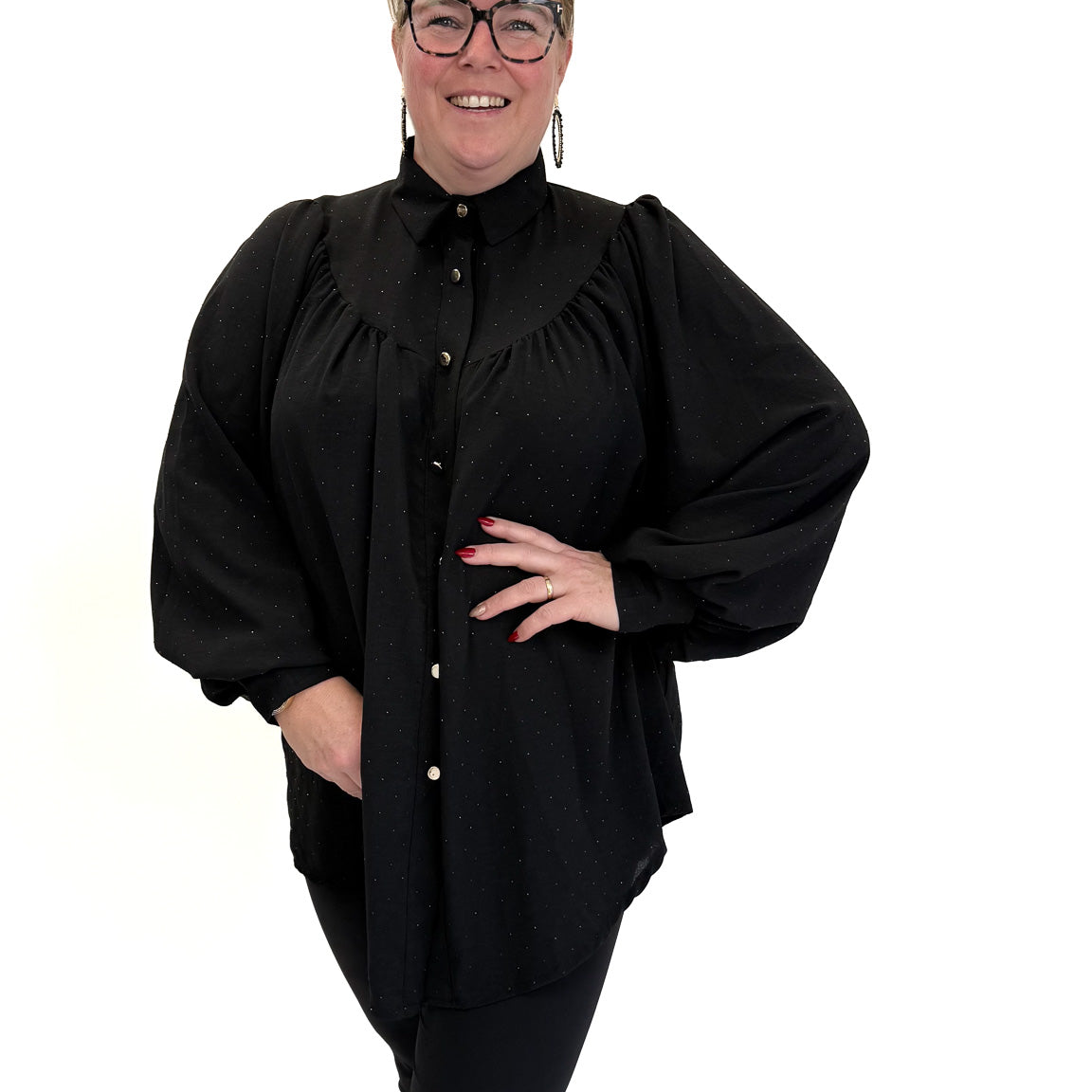 LISA DIAMOND BLOUSE - 1830