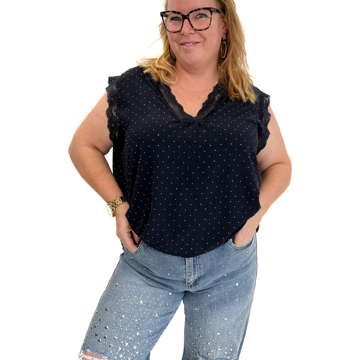 MILA DIAMOND TOP - 1831